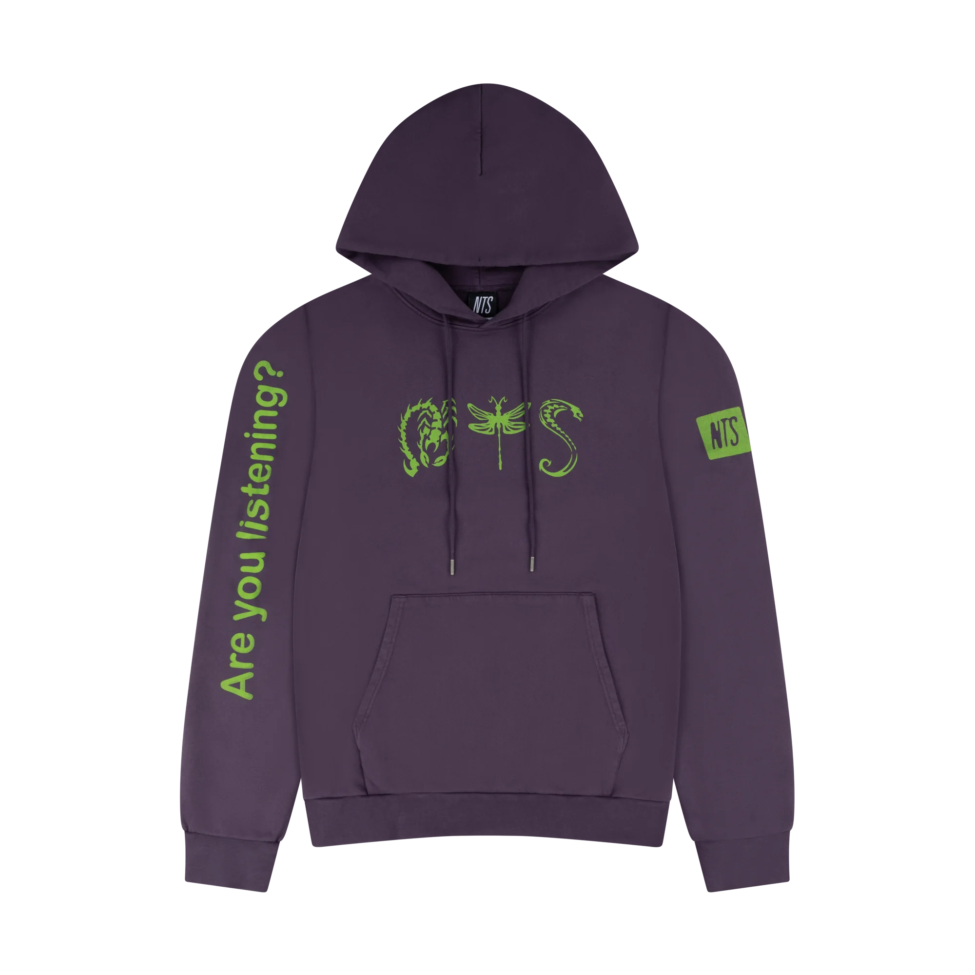Are You Listening Hoodie - Purple