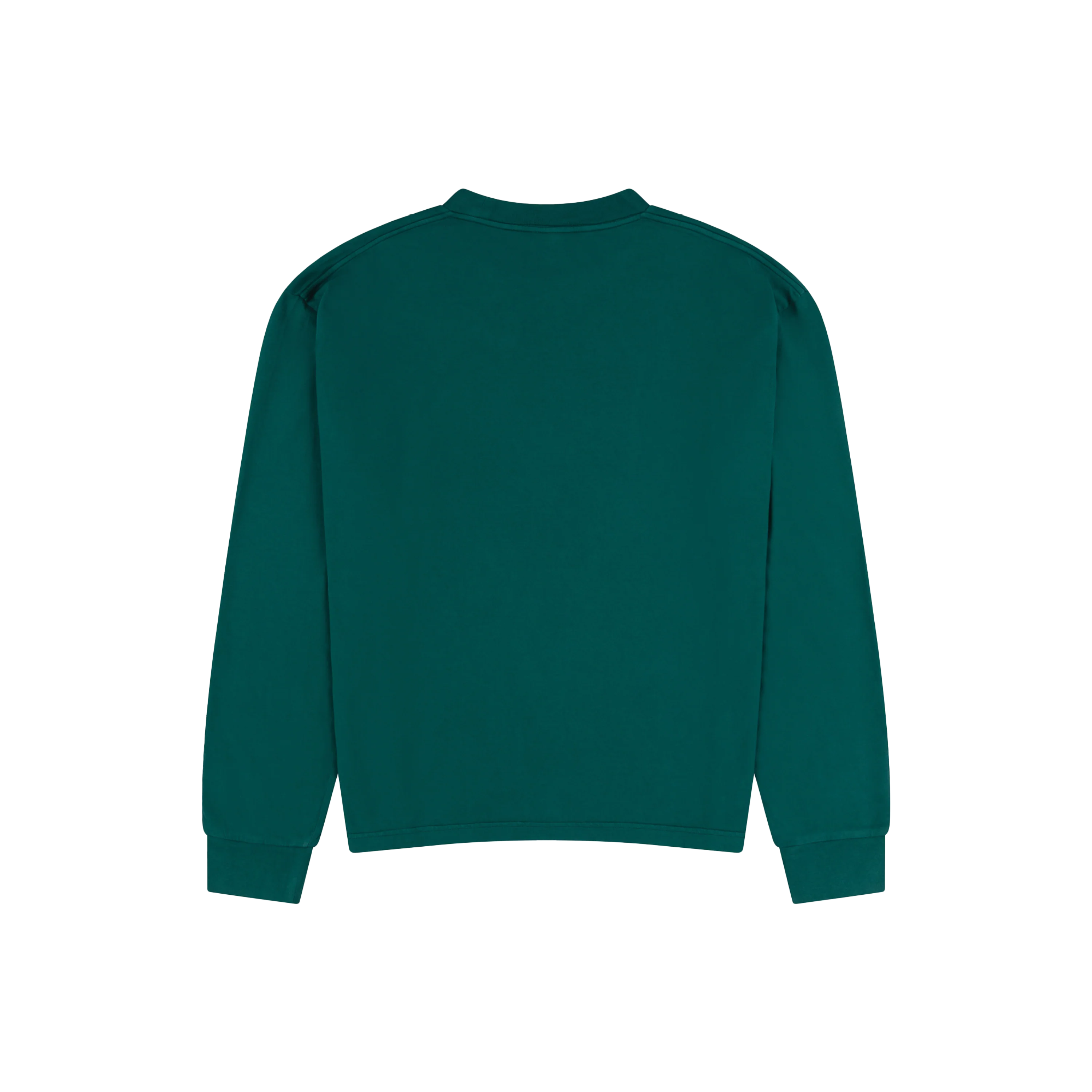 Brain Dead X NTS Logo Green Longsleeve T-shirt. - Image 2