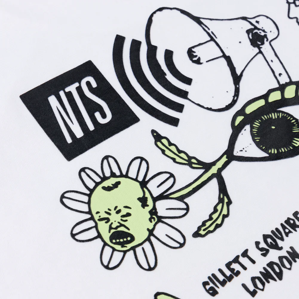 Brain Dead X NTS Mutant Rat Tee - White - Image 3