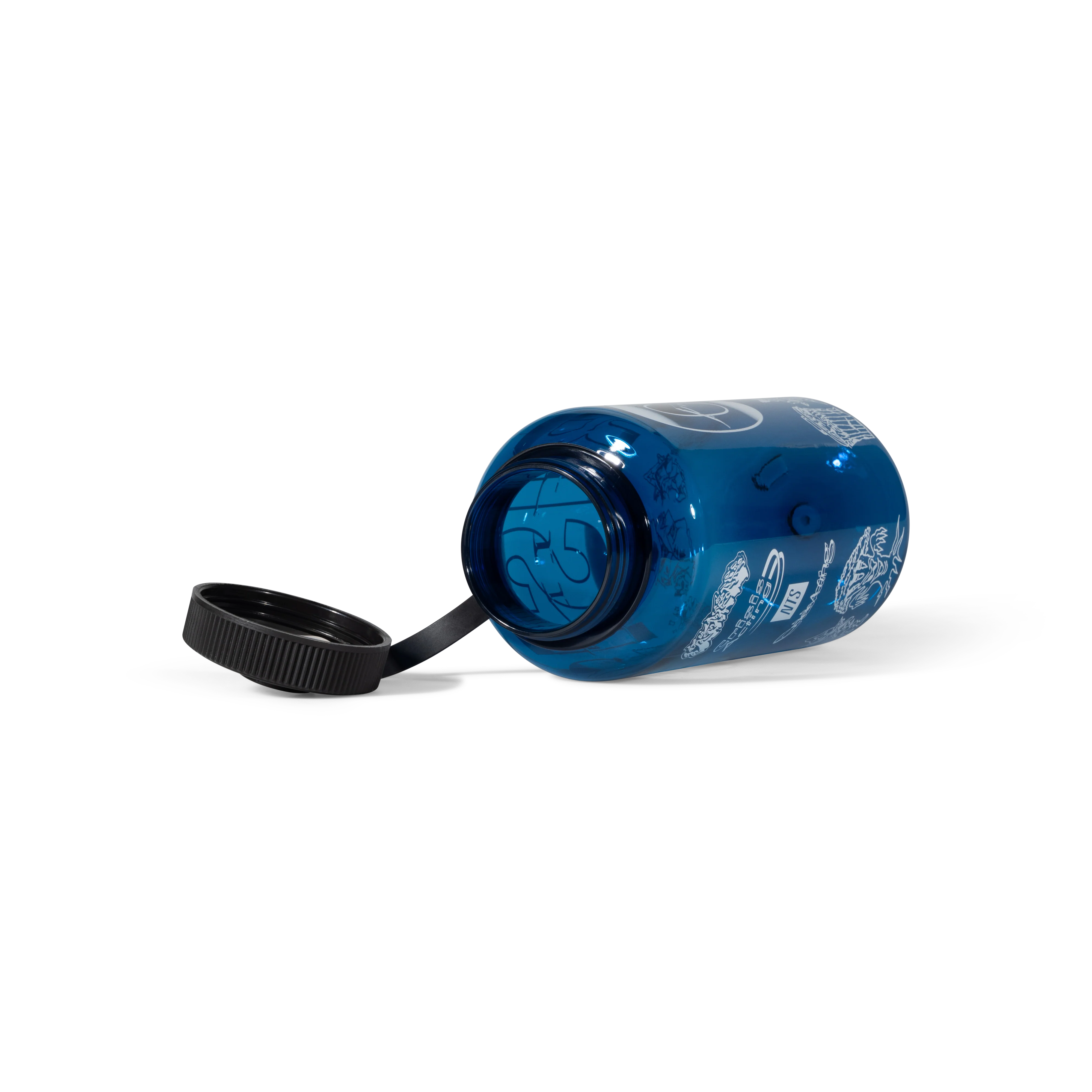 Crisis Acting x NTS Crisis Creatures Water Bottle - Blue - Image 4