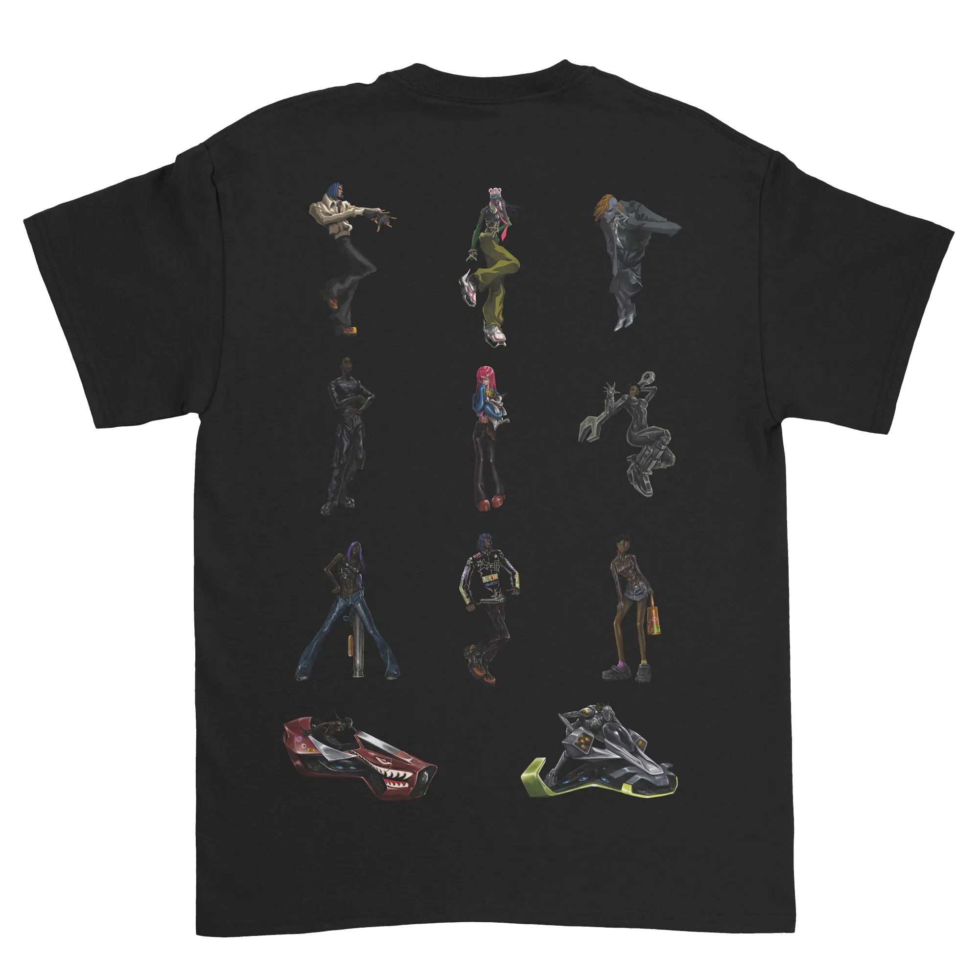 CRUEL SANTINO SUBARU WORLD TEE - BLACK - STANDALONE - Image 2