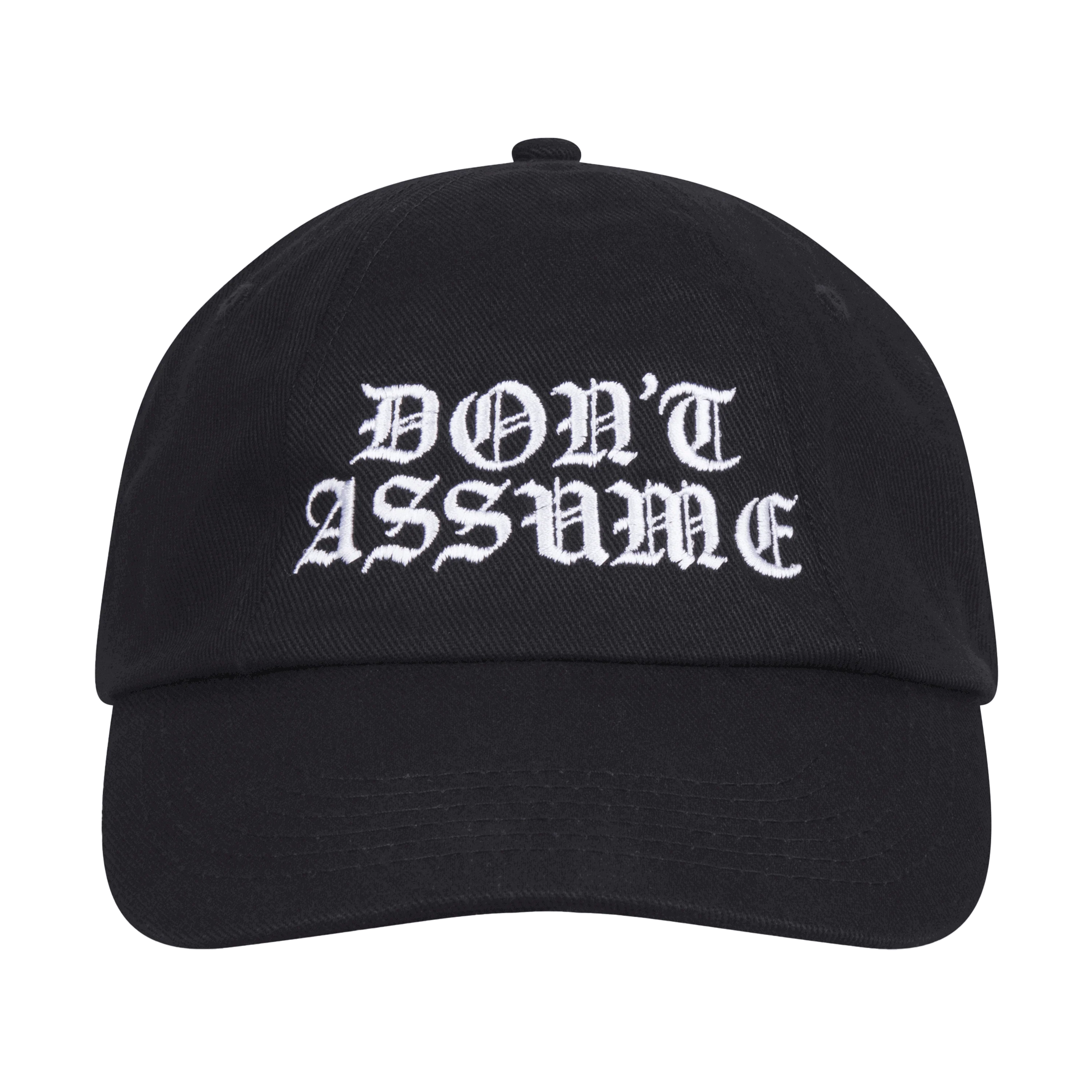 Don't Assume Cap