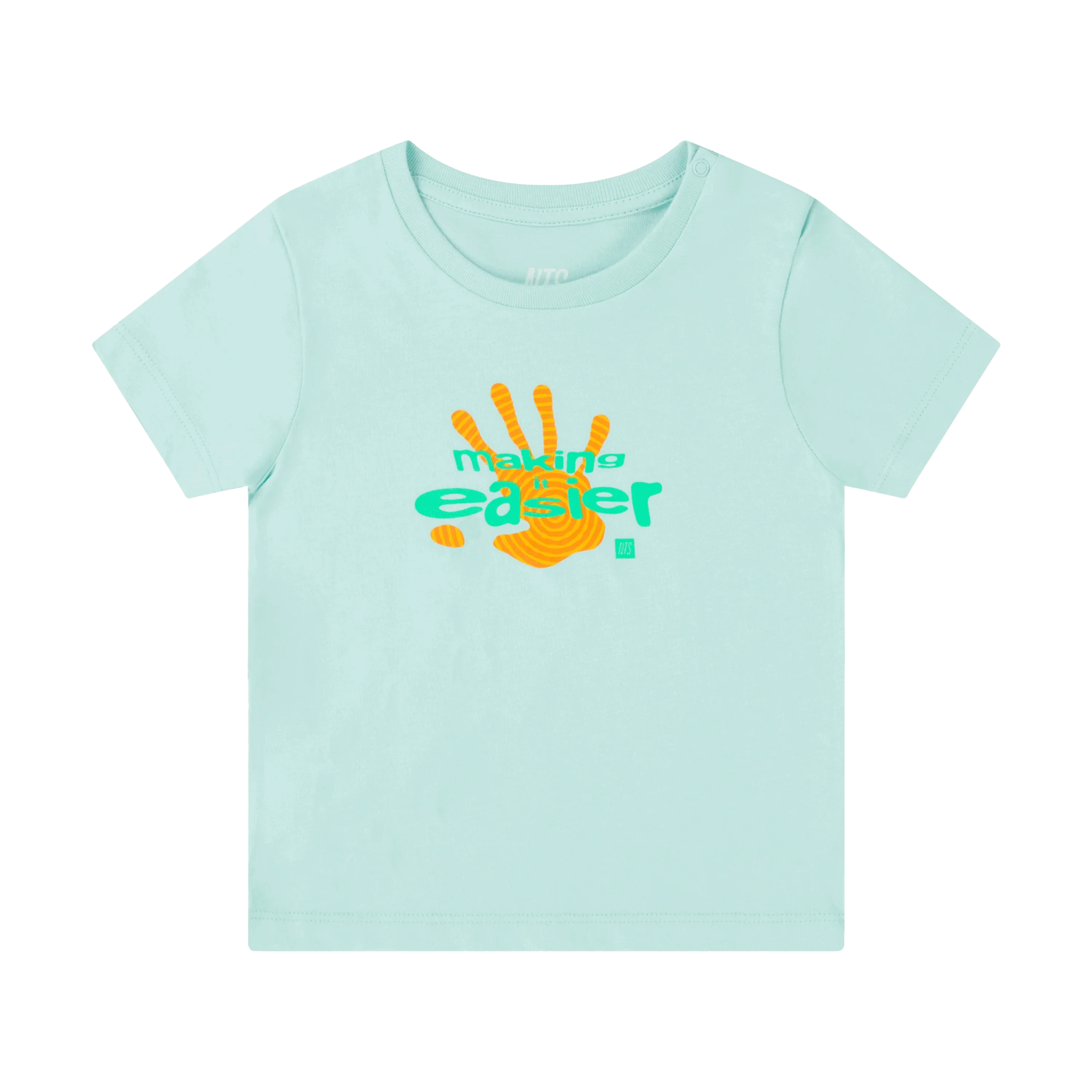 Easier Hand Baby Tee - Blue