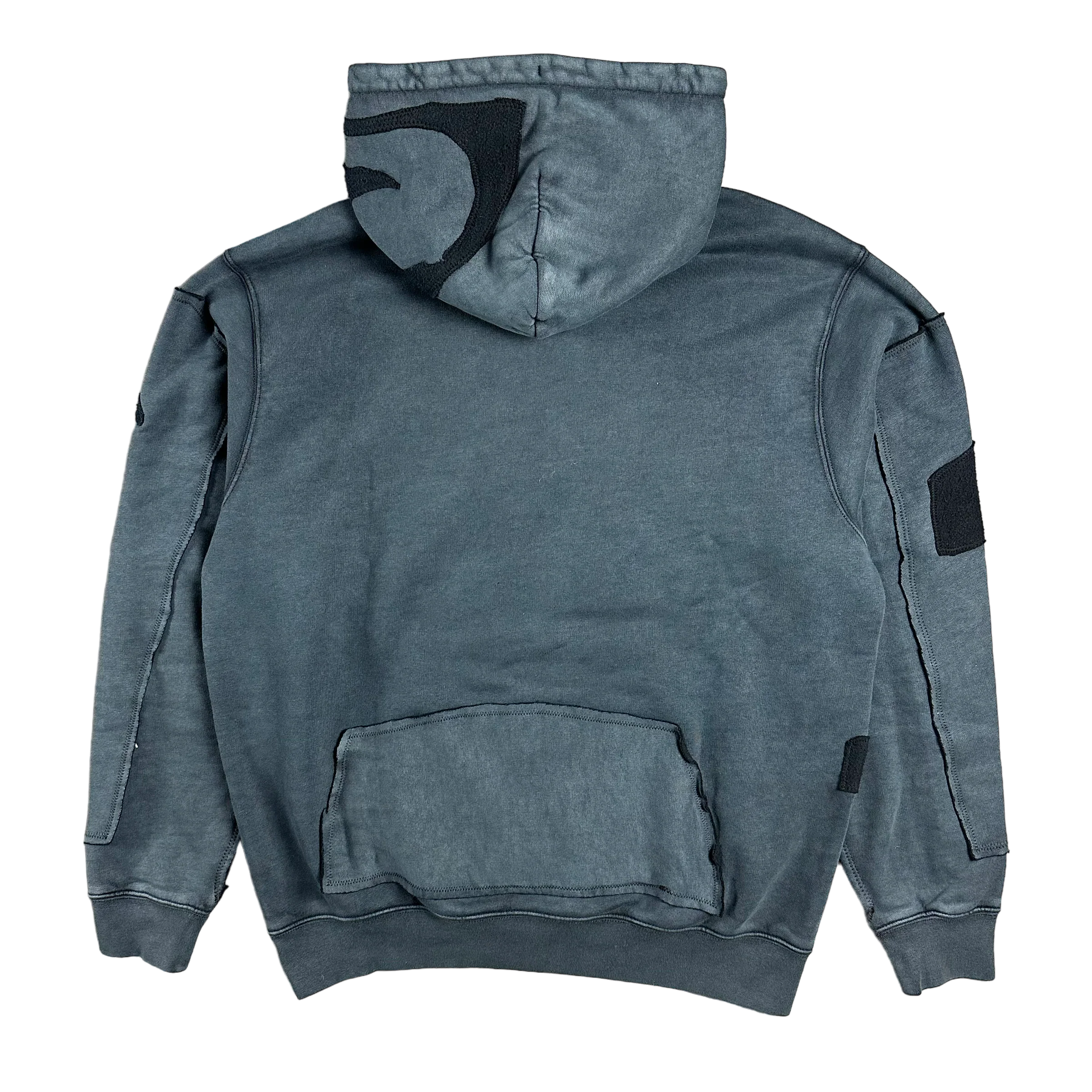 Ed Curtis X NTS Hoodie - Black V3 - Image 4