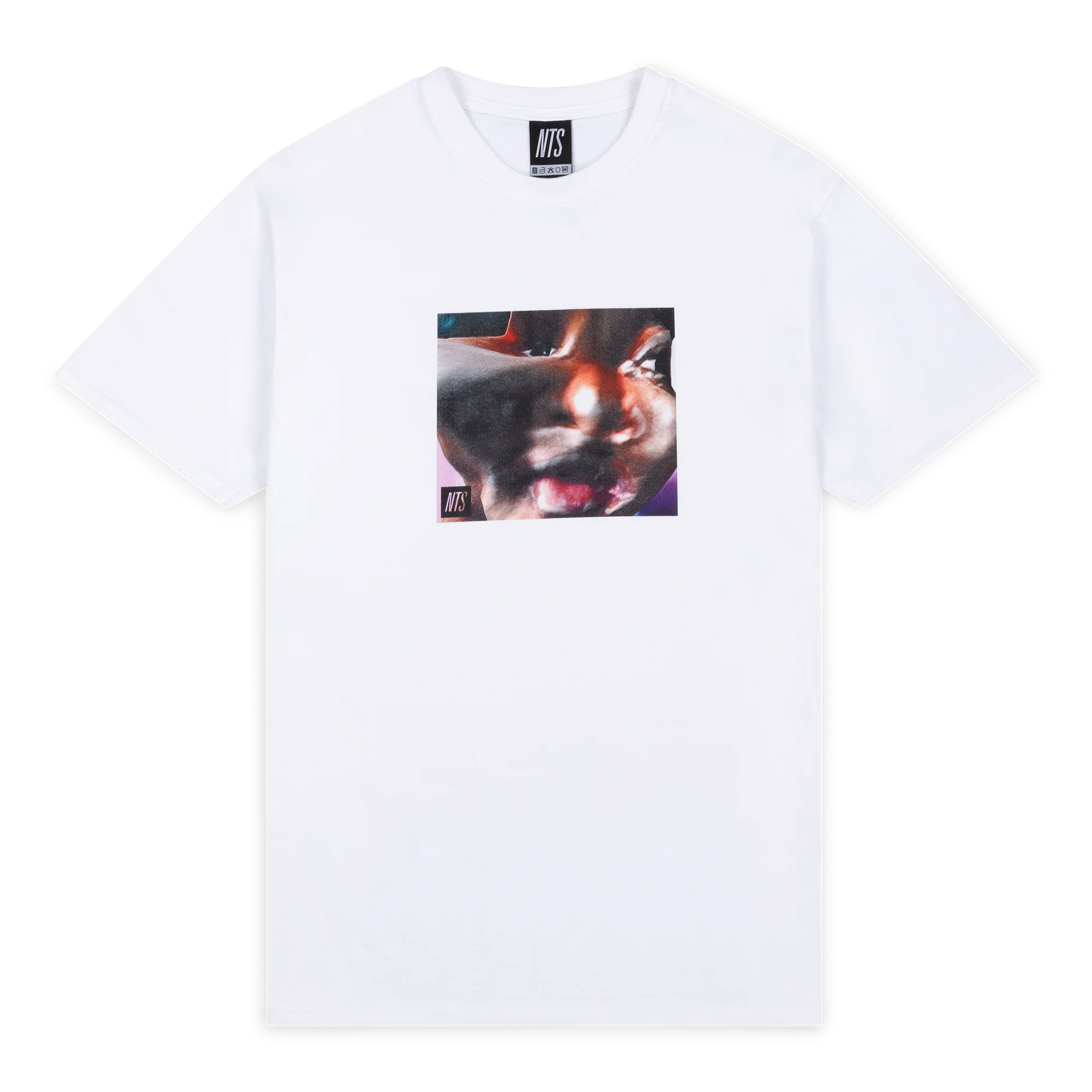 Frank Dorrey x NTS Squish Face Tee - White