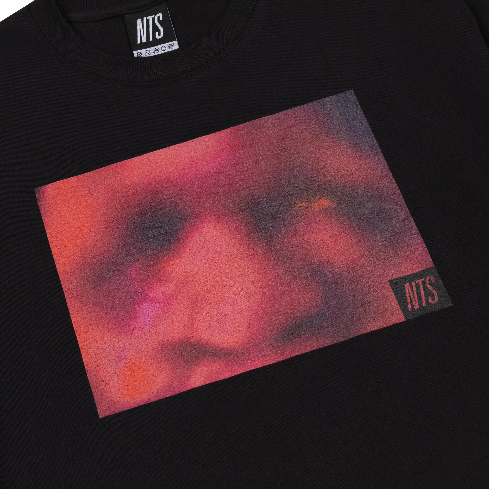 Frank Dorrey x NTS Womb Tee - Black - Image 2