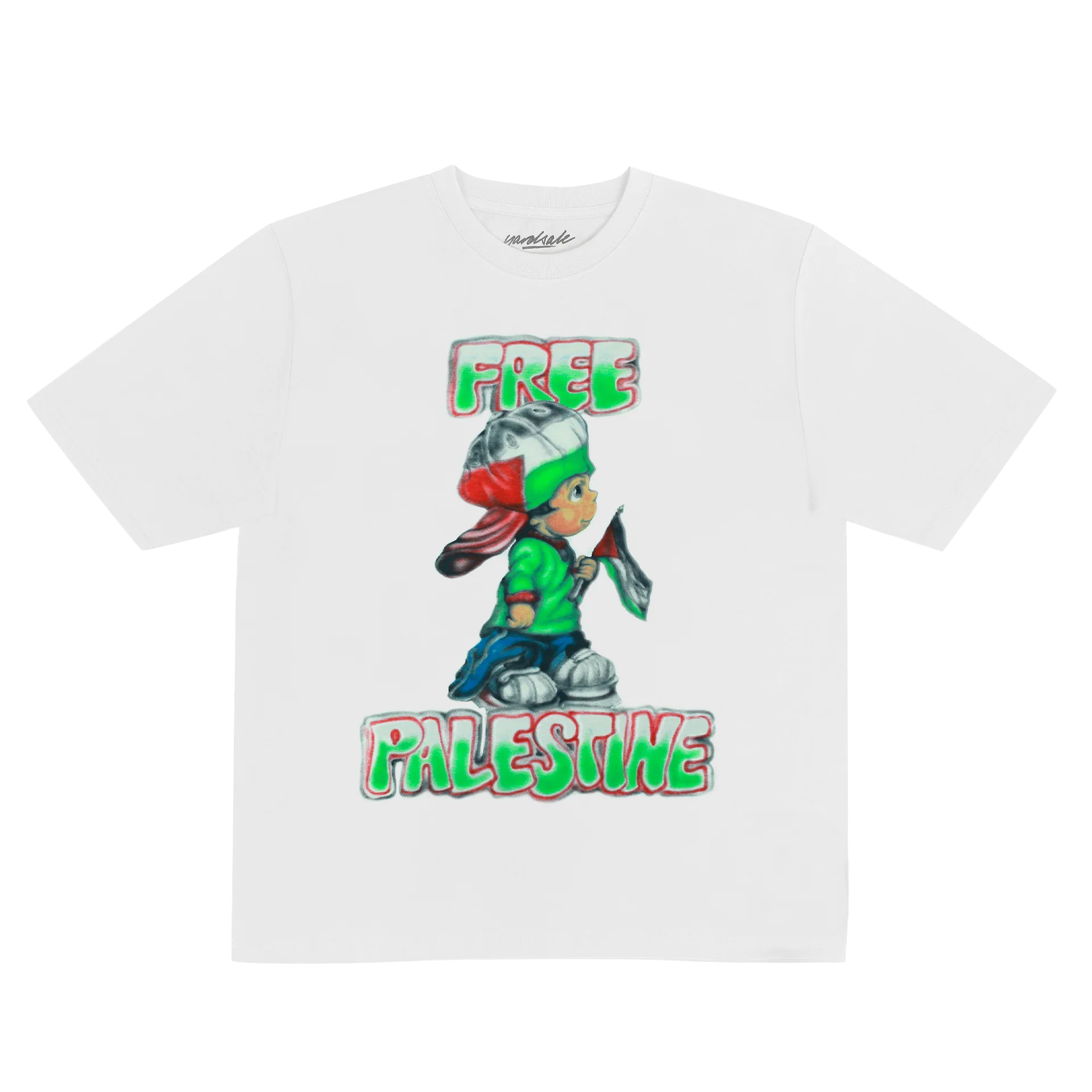 Free Palestine T-Shirt - White