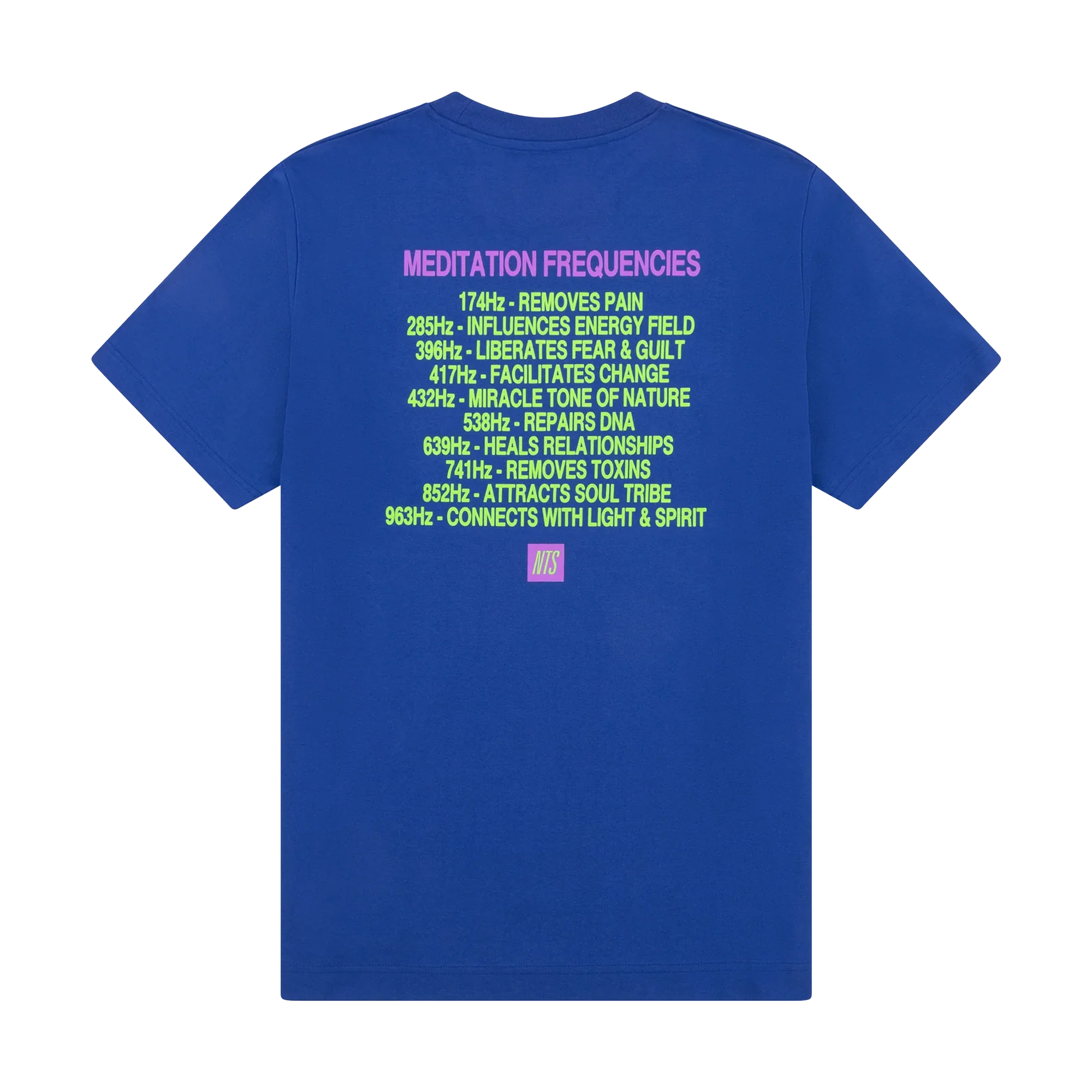 Frequencies Tee - Blue - Image 2