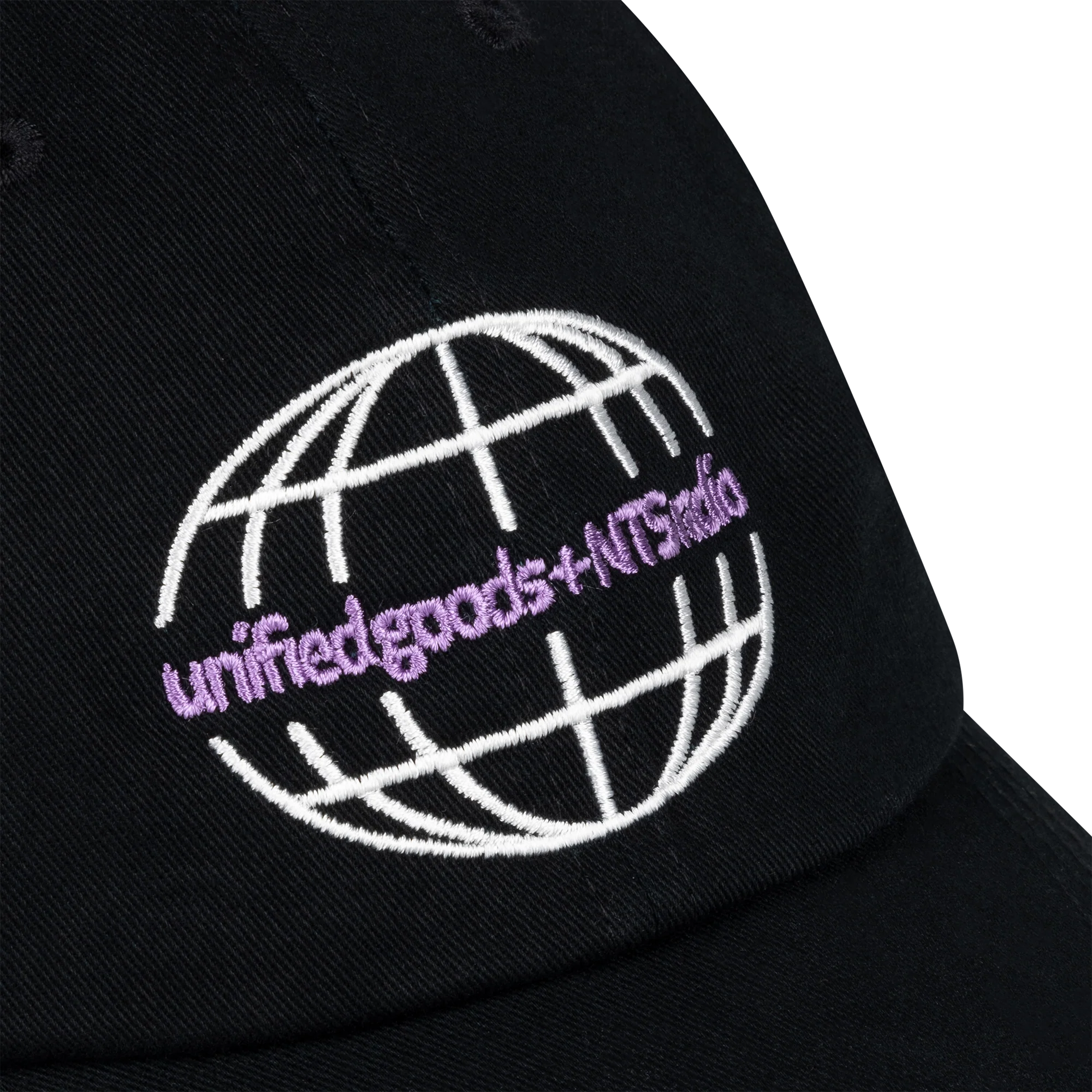 Globe Logo Black Cap - Image 3