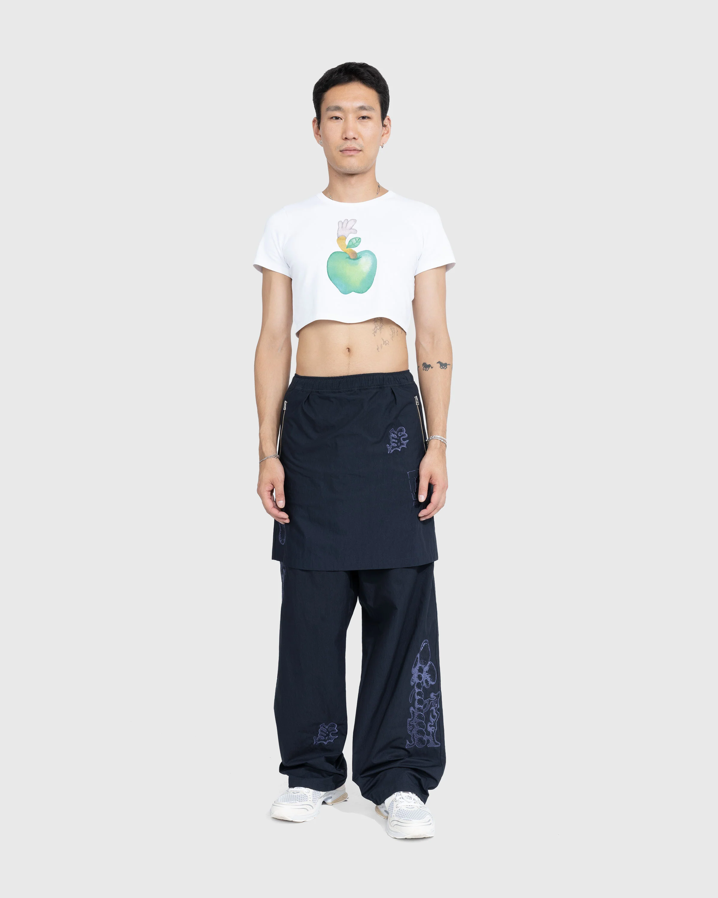Highsnobiety x NTS Baby Tee - White - Image 5