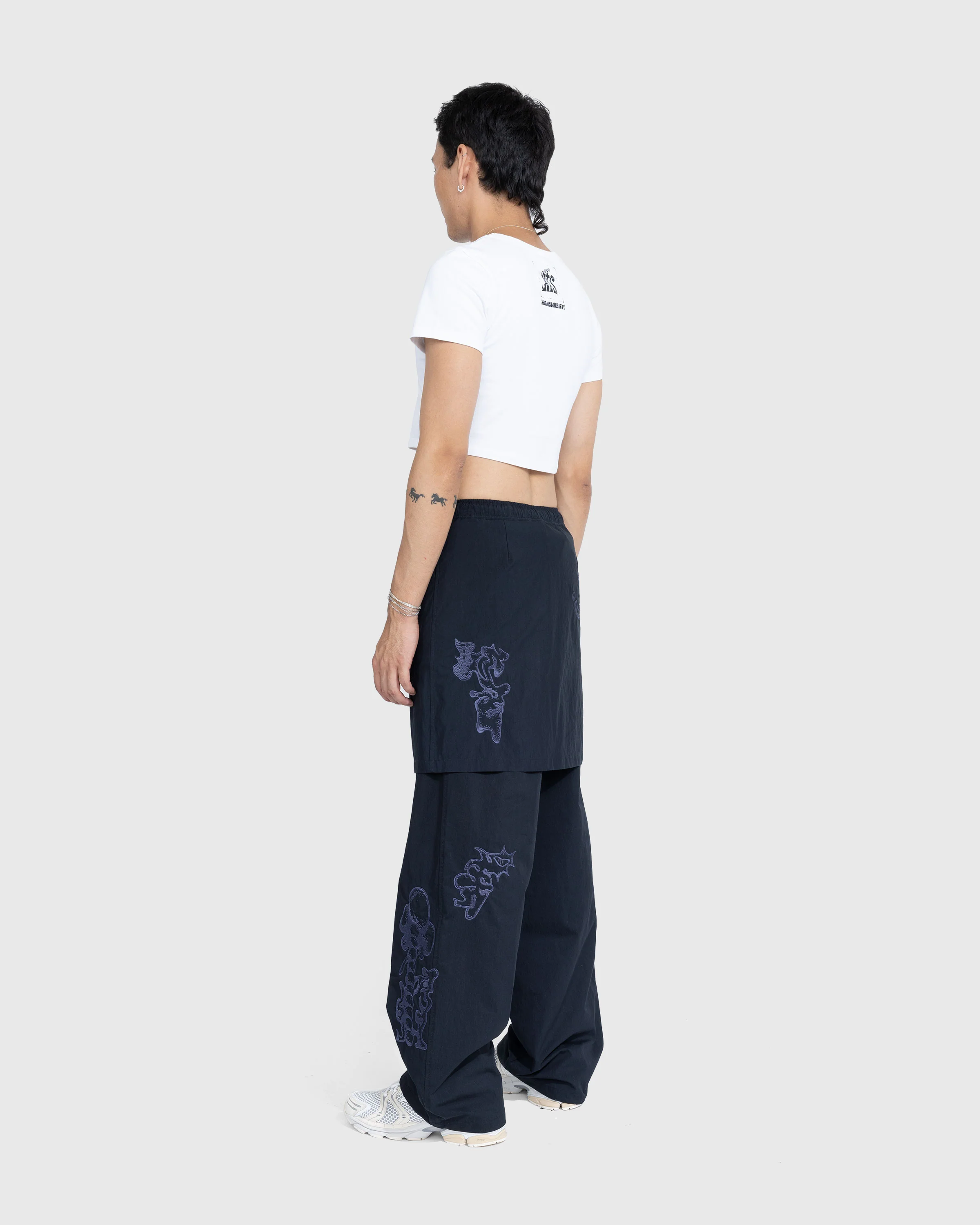 Highsnobiety x NTS Baby Tee - White - Image 6
