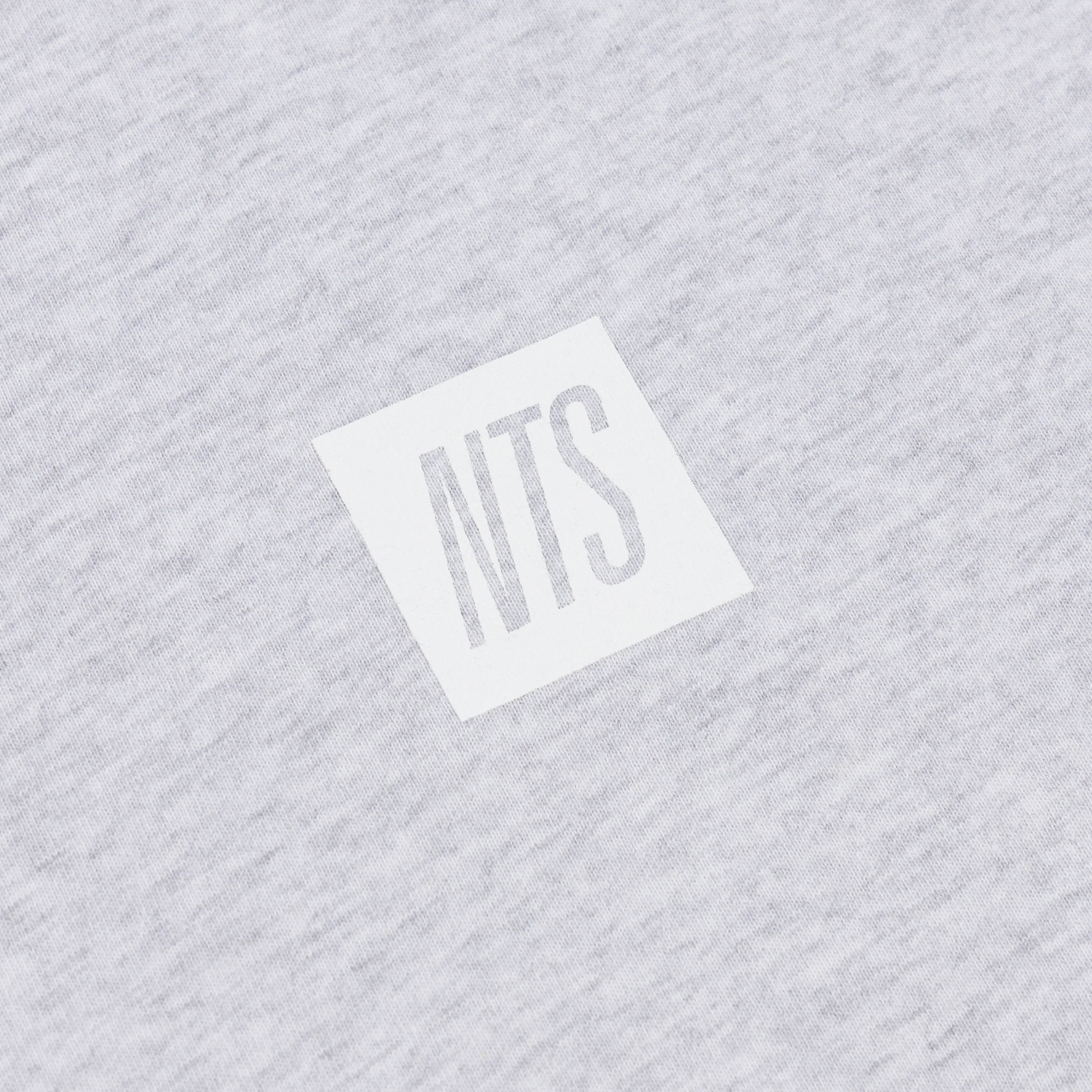 Icon Longsleeve - White on Grey Marl - Image 4