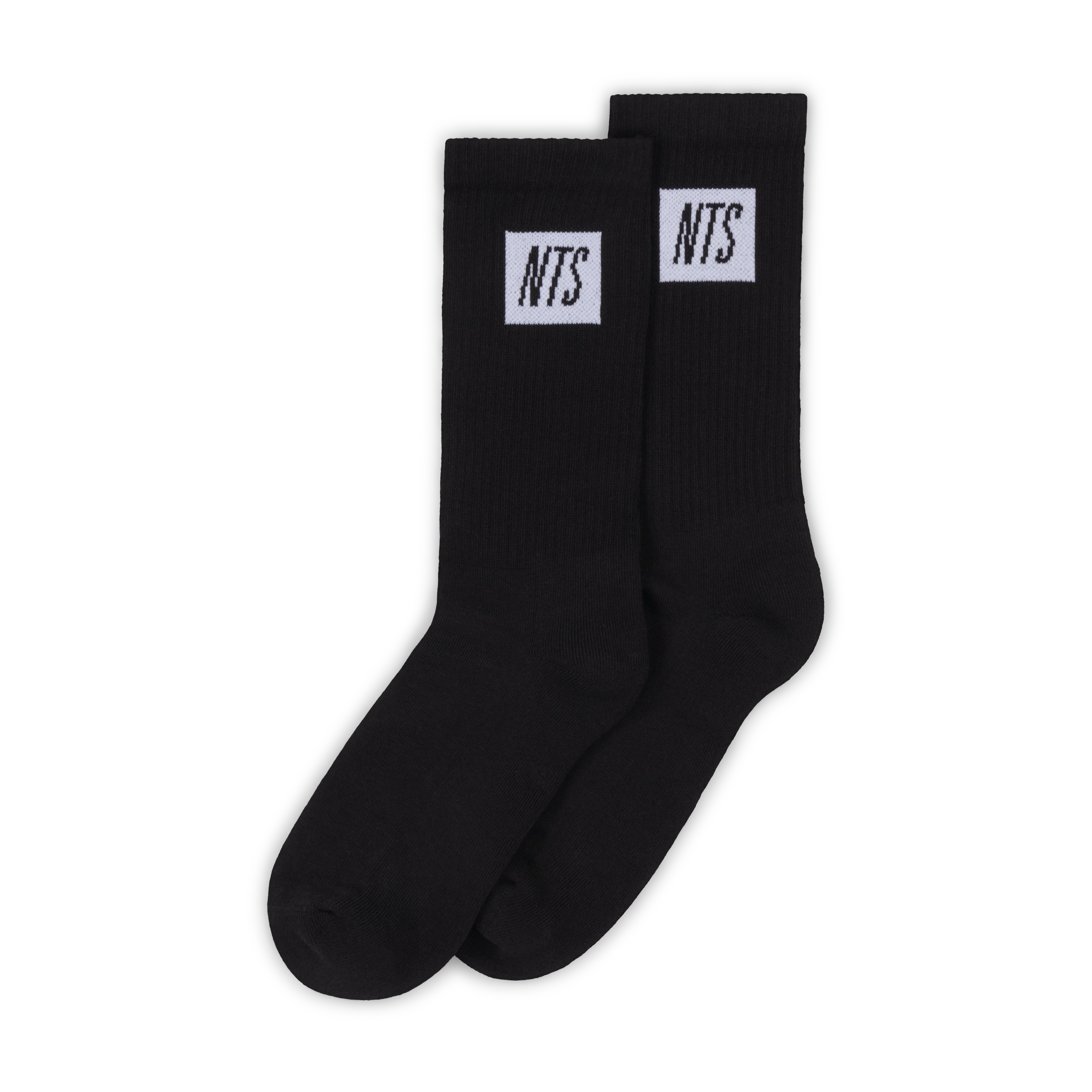 Icon Socks - White on Black