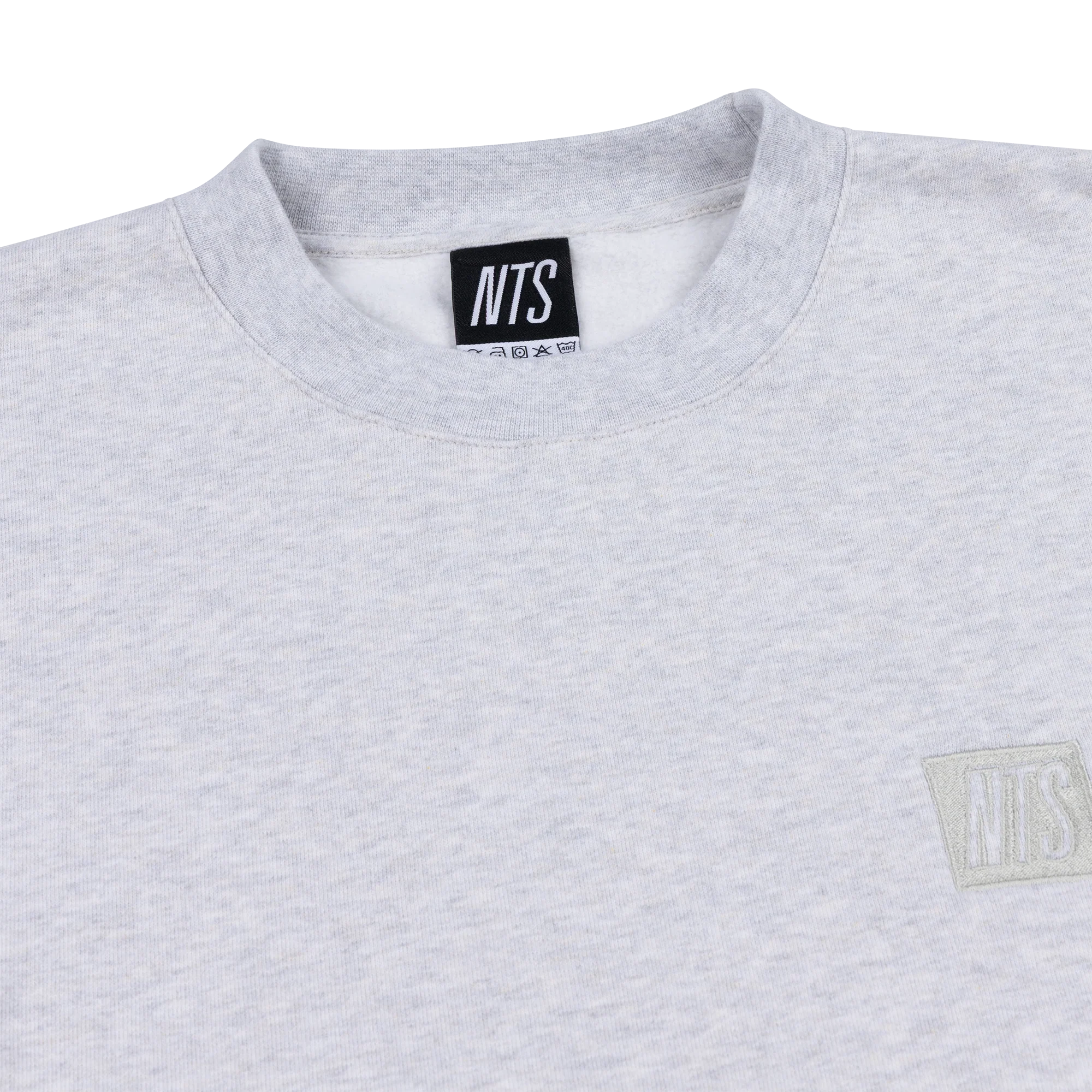 Icon Sweatshirt - Grey on Grey Marl - Image 4