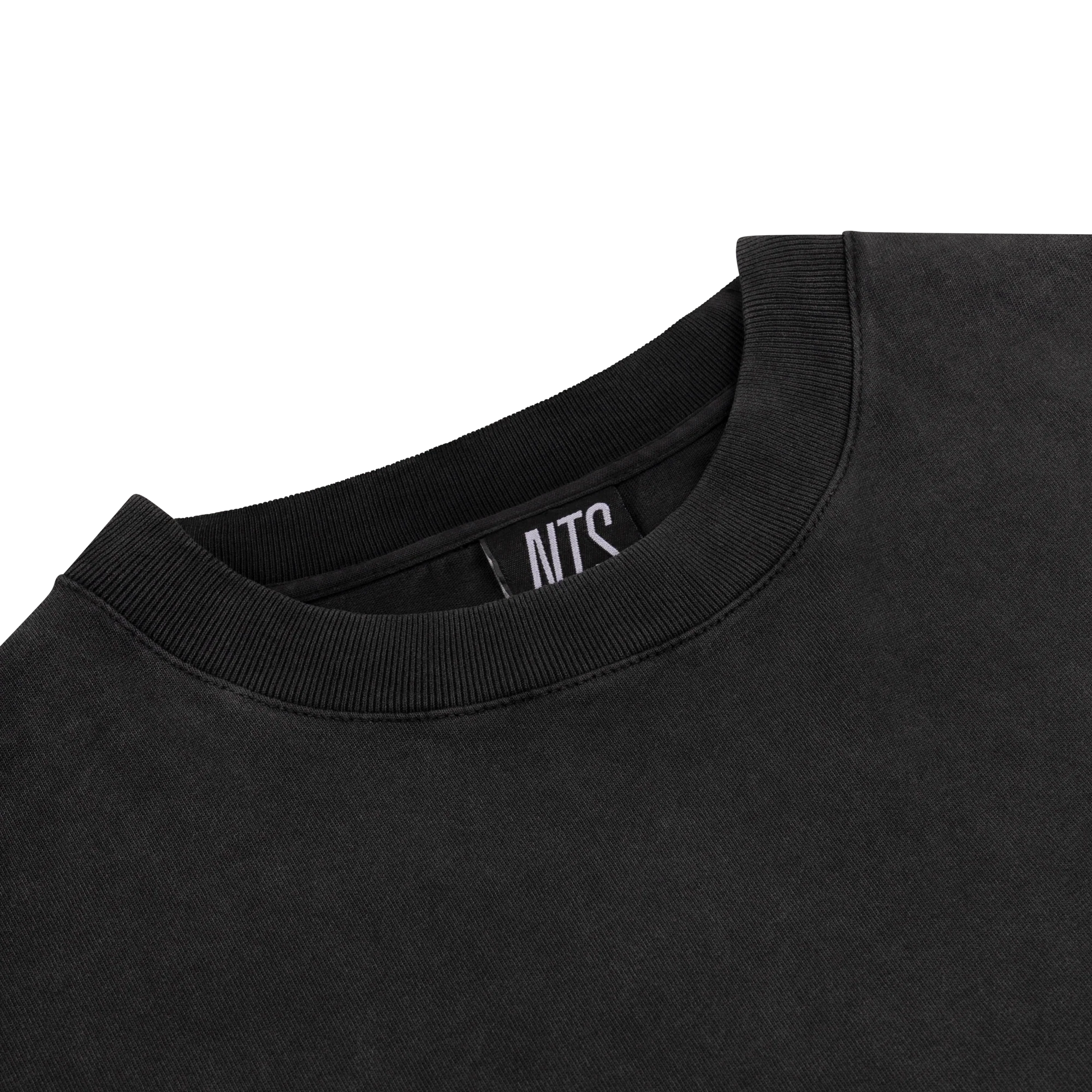 Icon Tee - Black On Vintage Black - Image 4