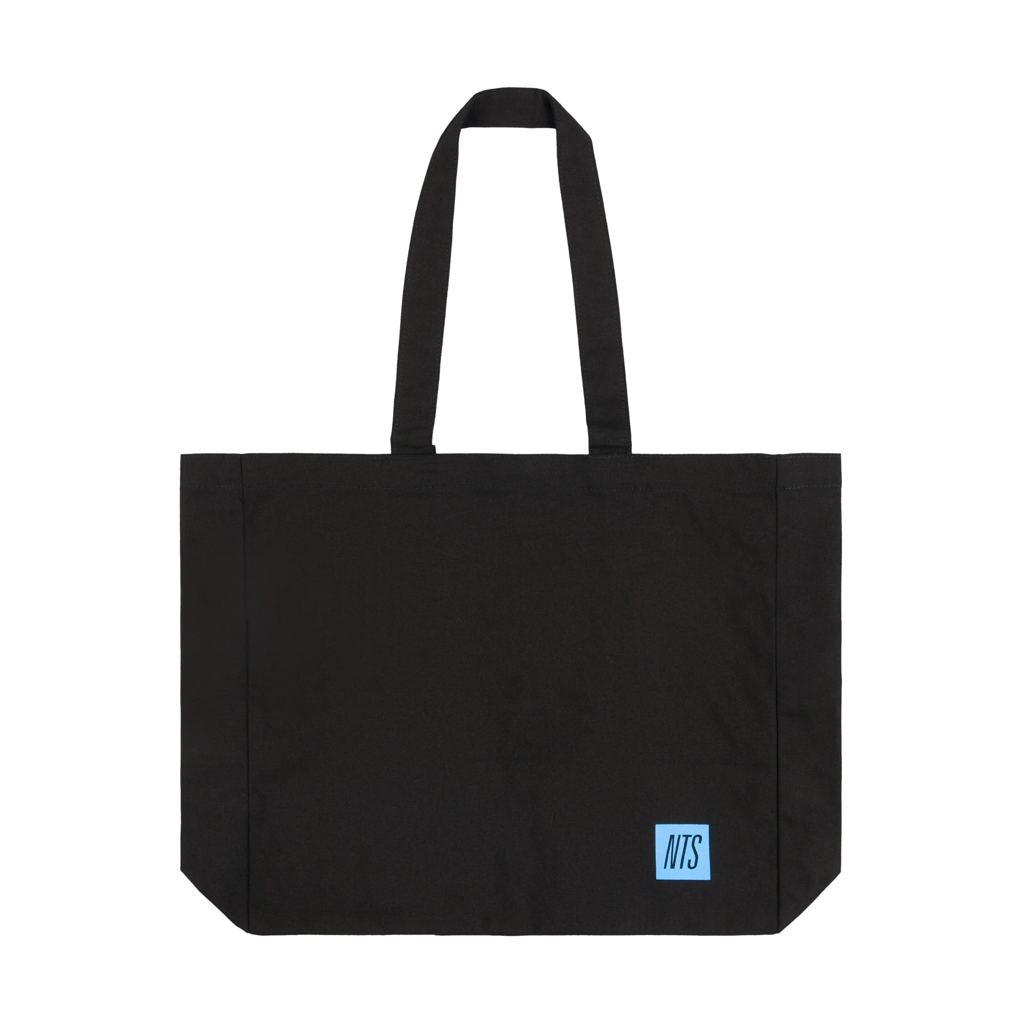 Icon Tote - Blue on Black