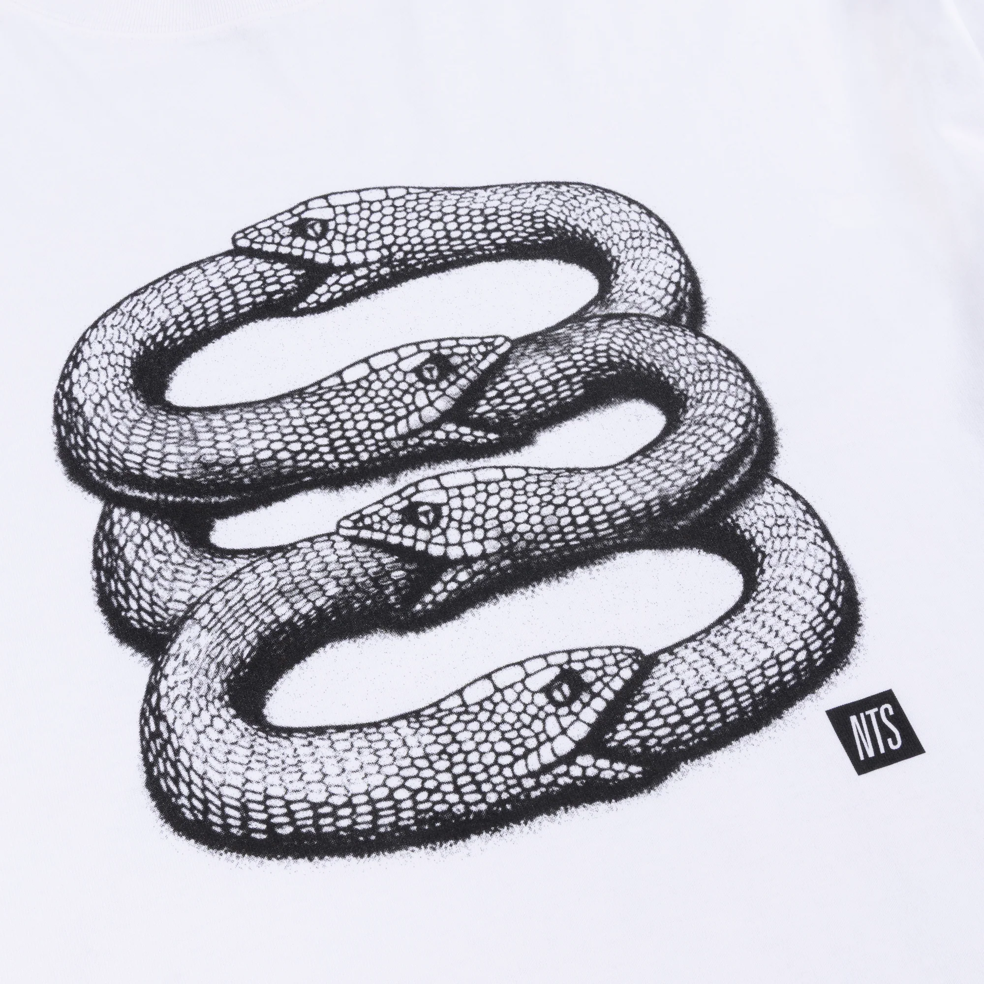 Infinity Snake Tee - White - Image 2
