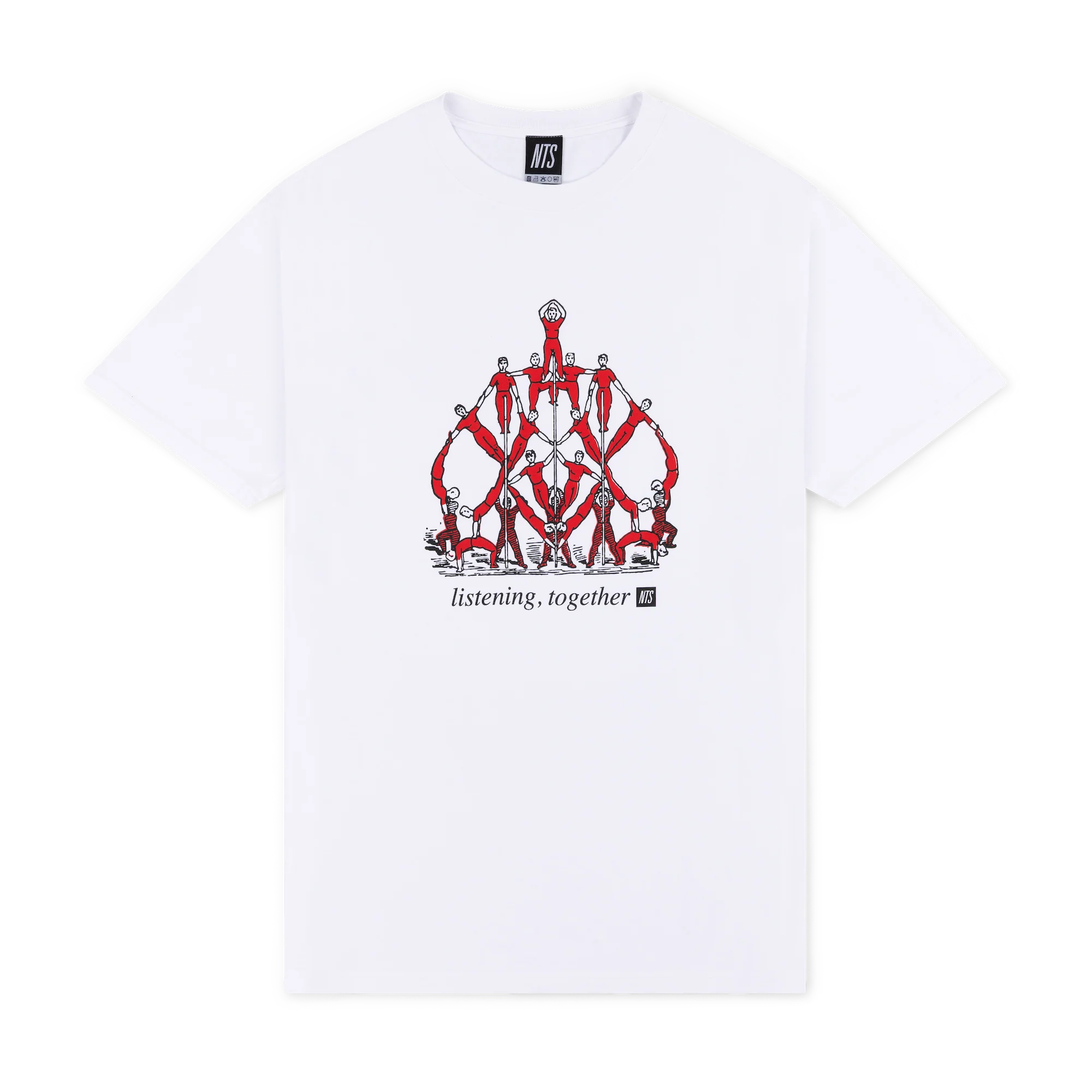 Listening, Together Tee - White