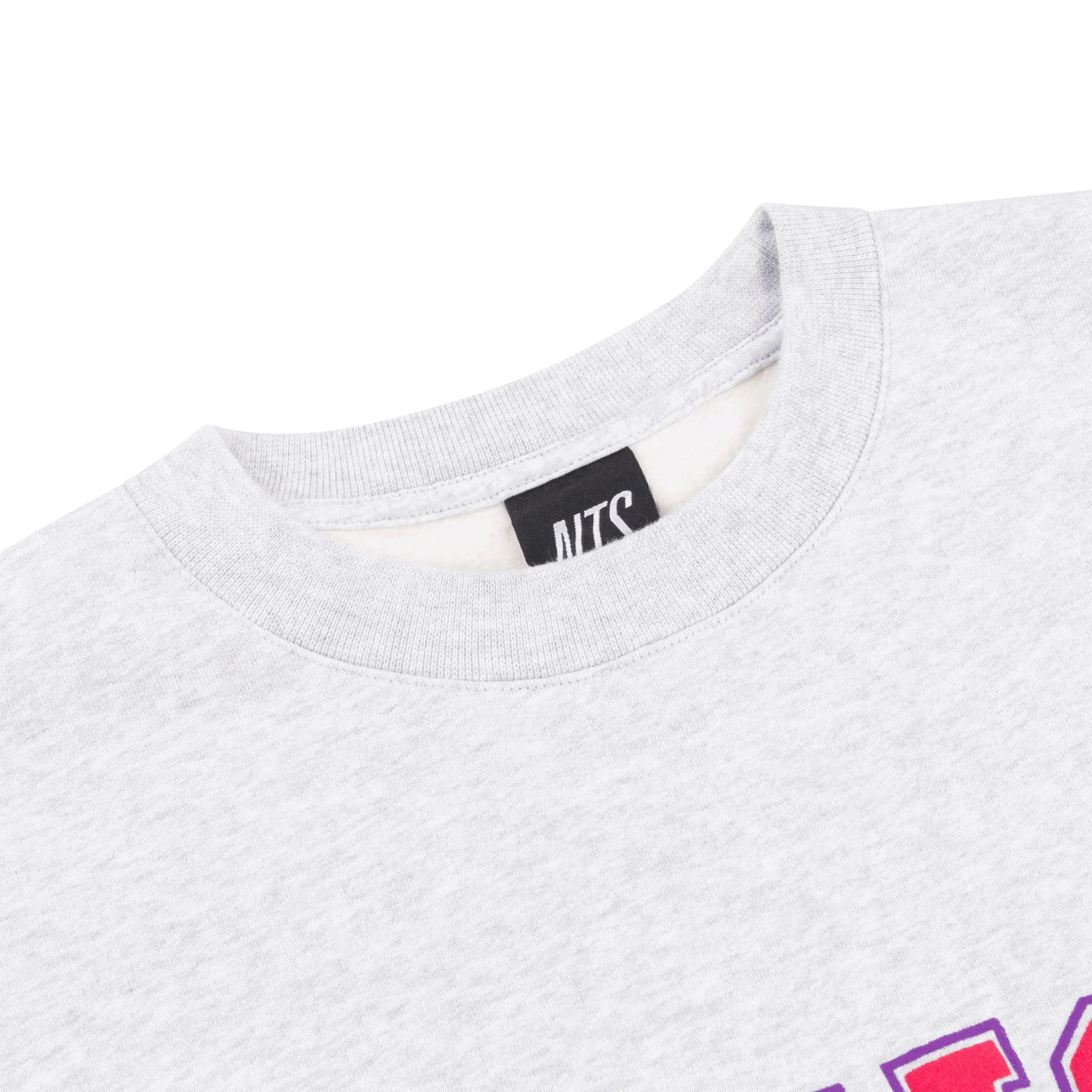 Nervous x NTS Crewneck Sweatshirt - Heather Grey - Image 3