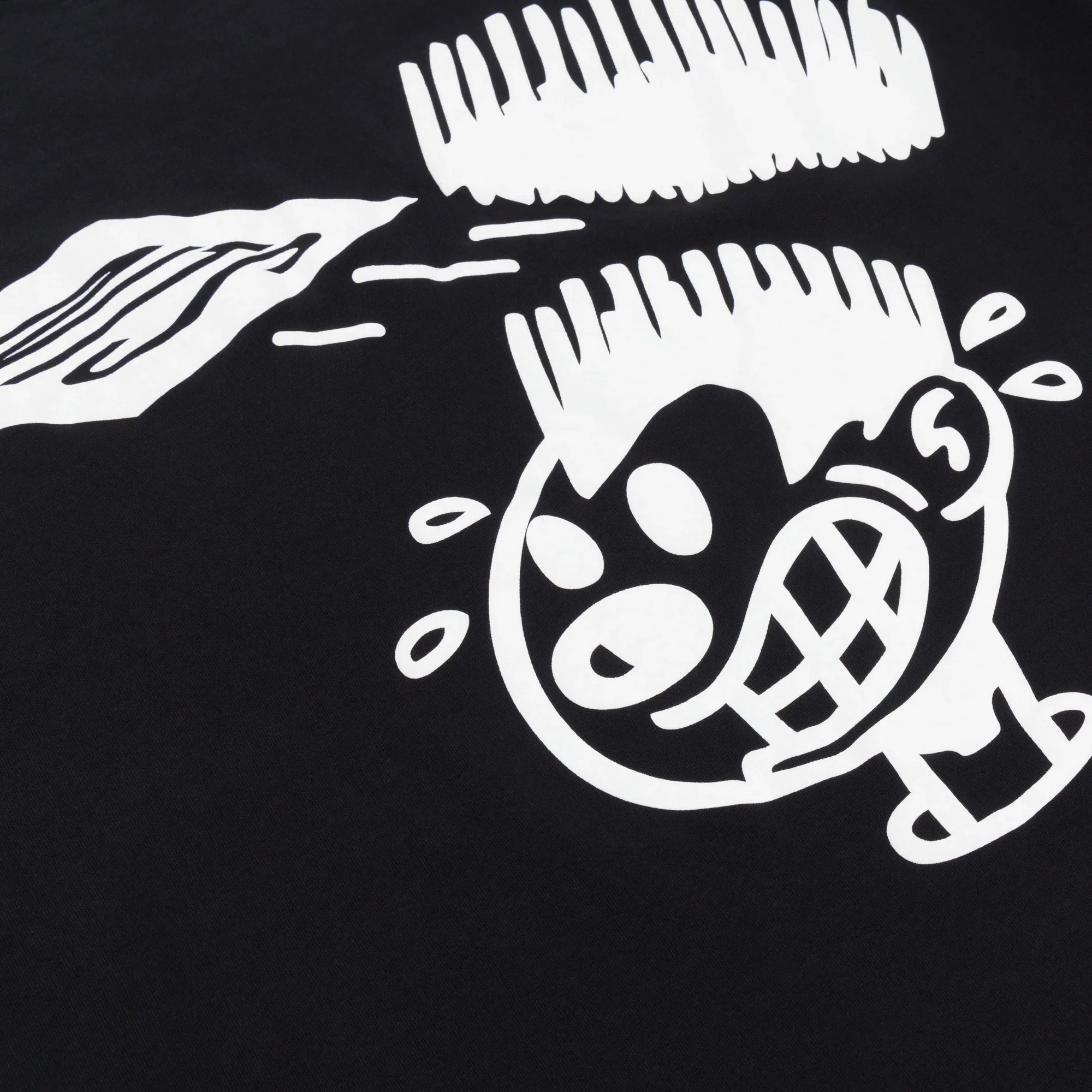Nervous x NTS Tee - Black - Image 3
