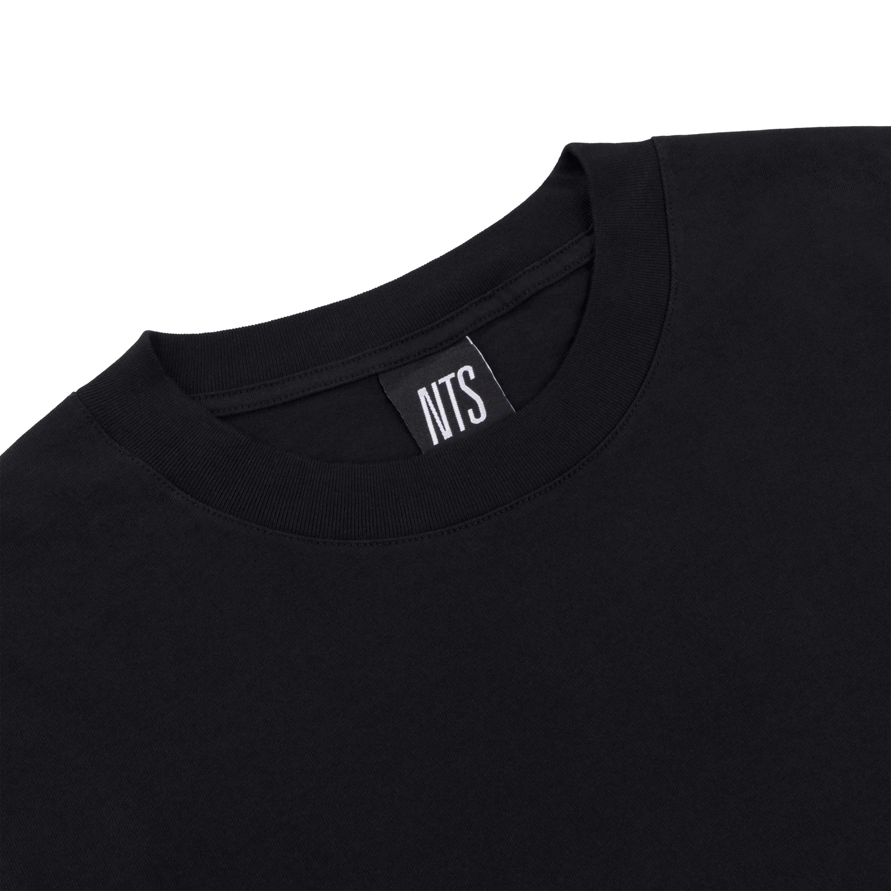 Nervous x NTS Tee - Black - Image 4