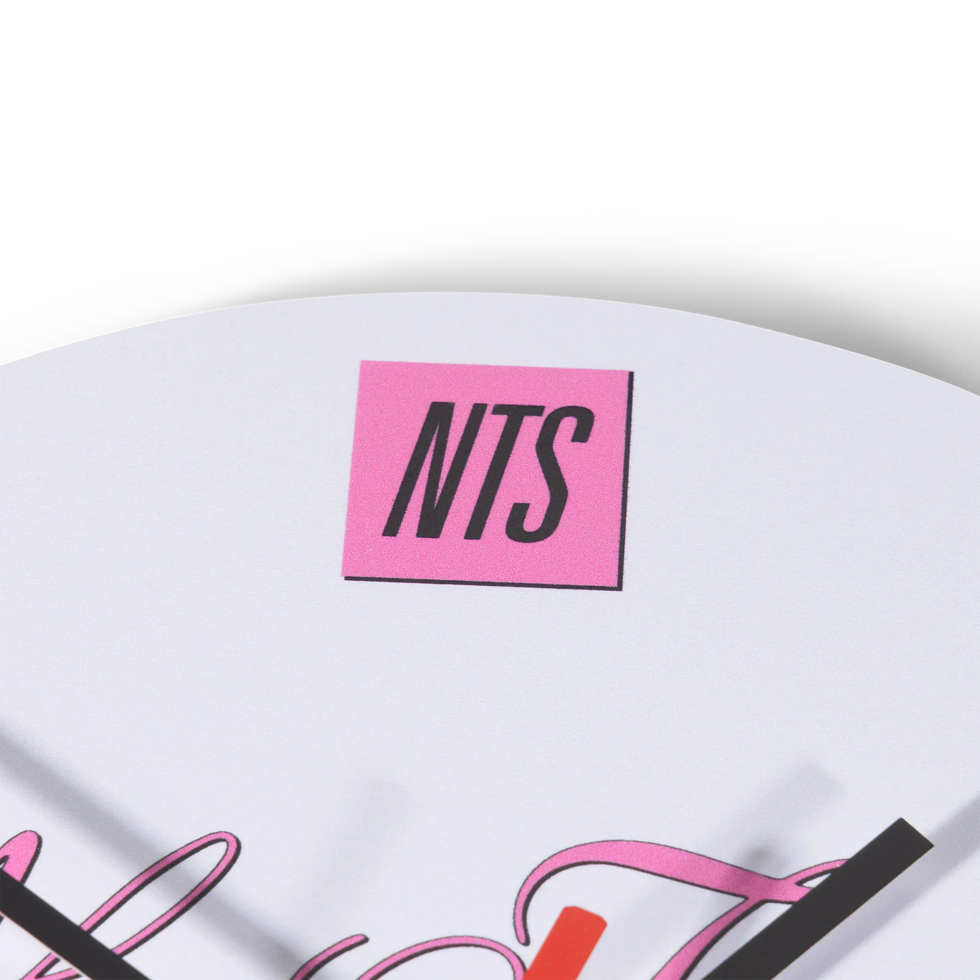 No Time to Sleep Wall Clock – White - Image 4