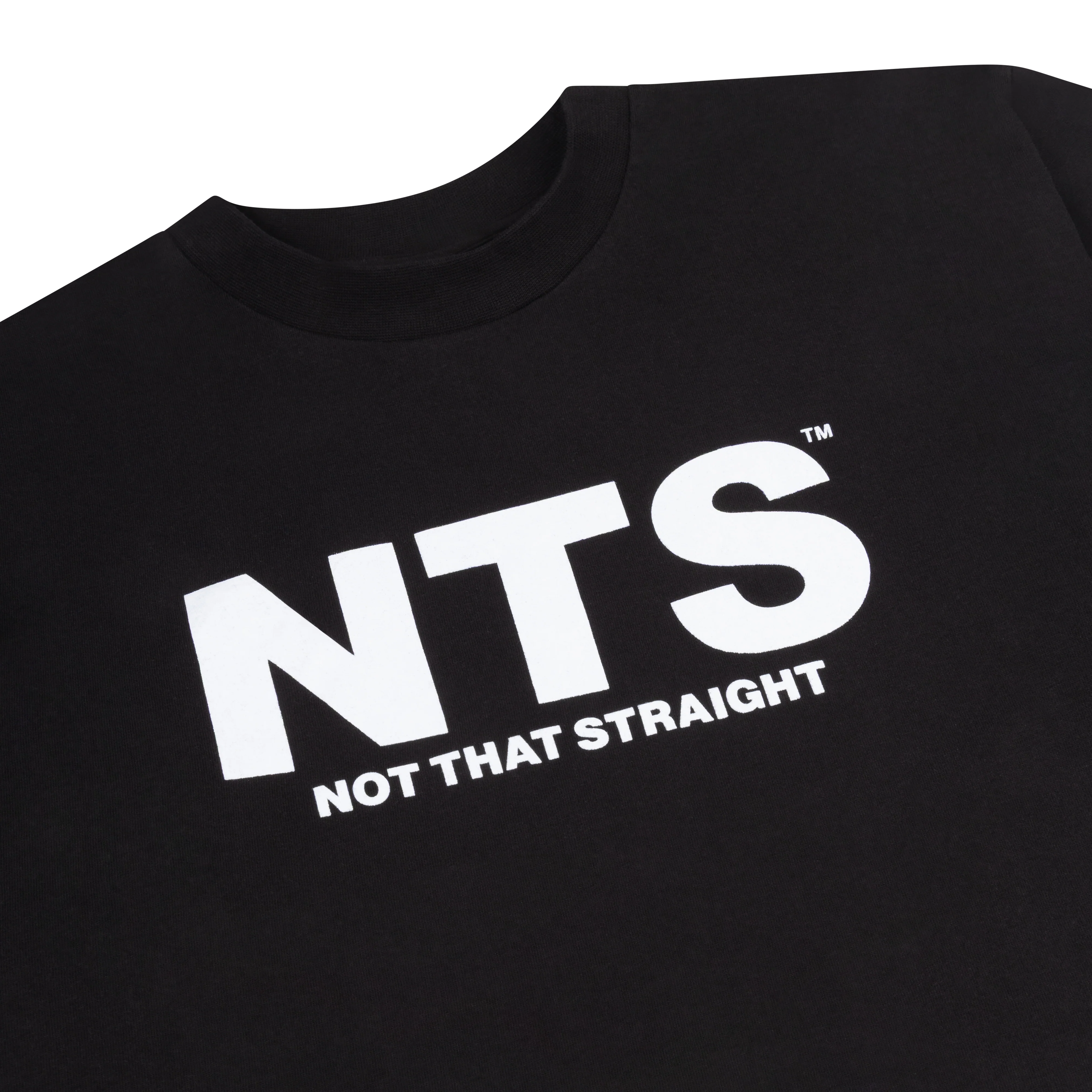 Not That Straight Tee - Black - Image 2