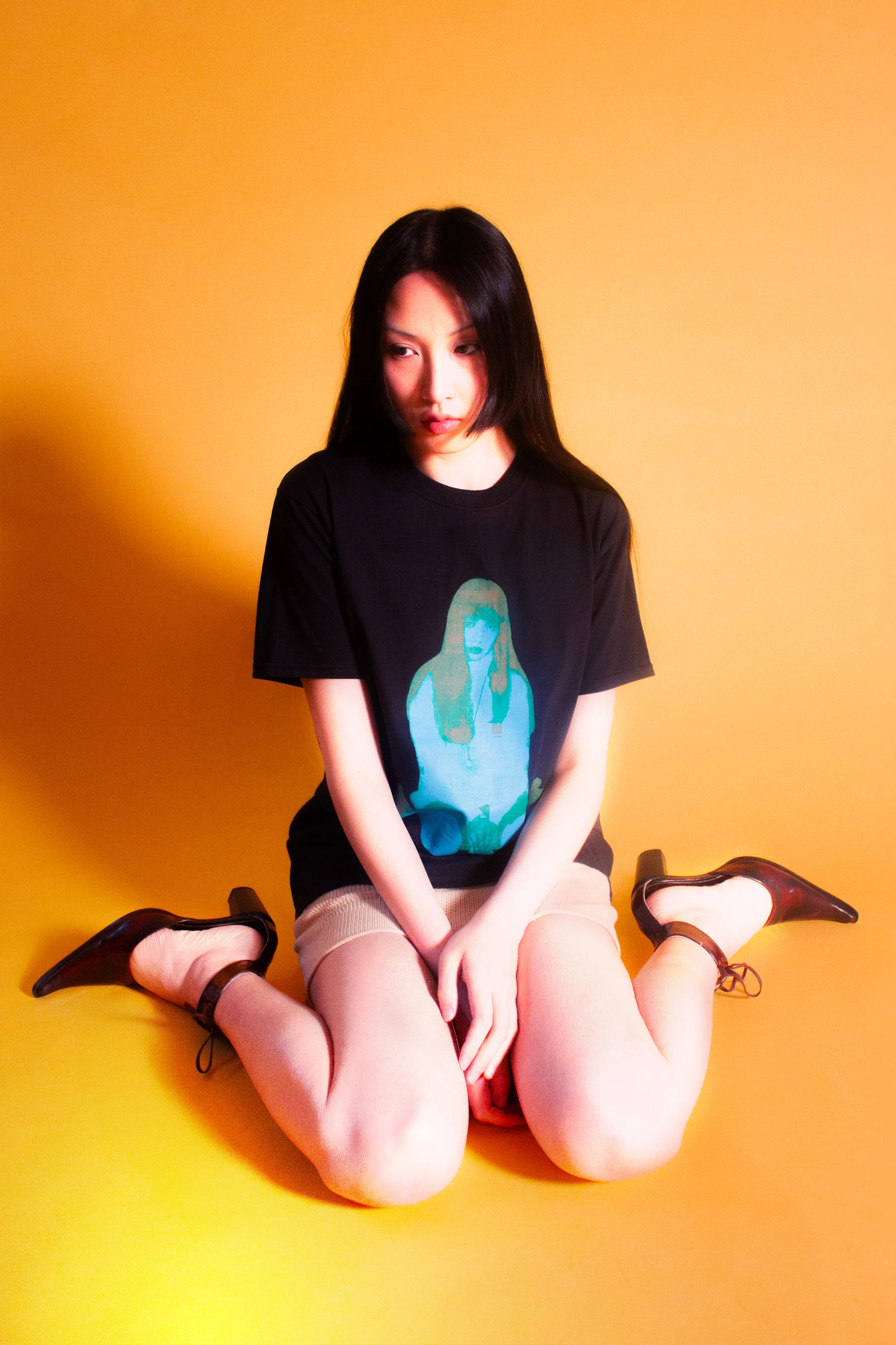 POiSON GiRL FRiEND (J-DIGS) x NTS GiRL FRiEND TEE – BLACK - Image 6