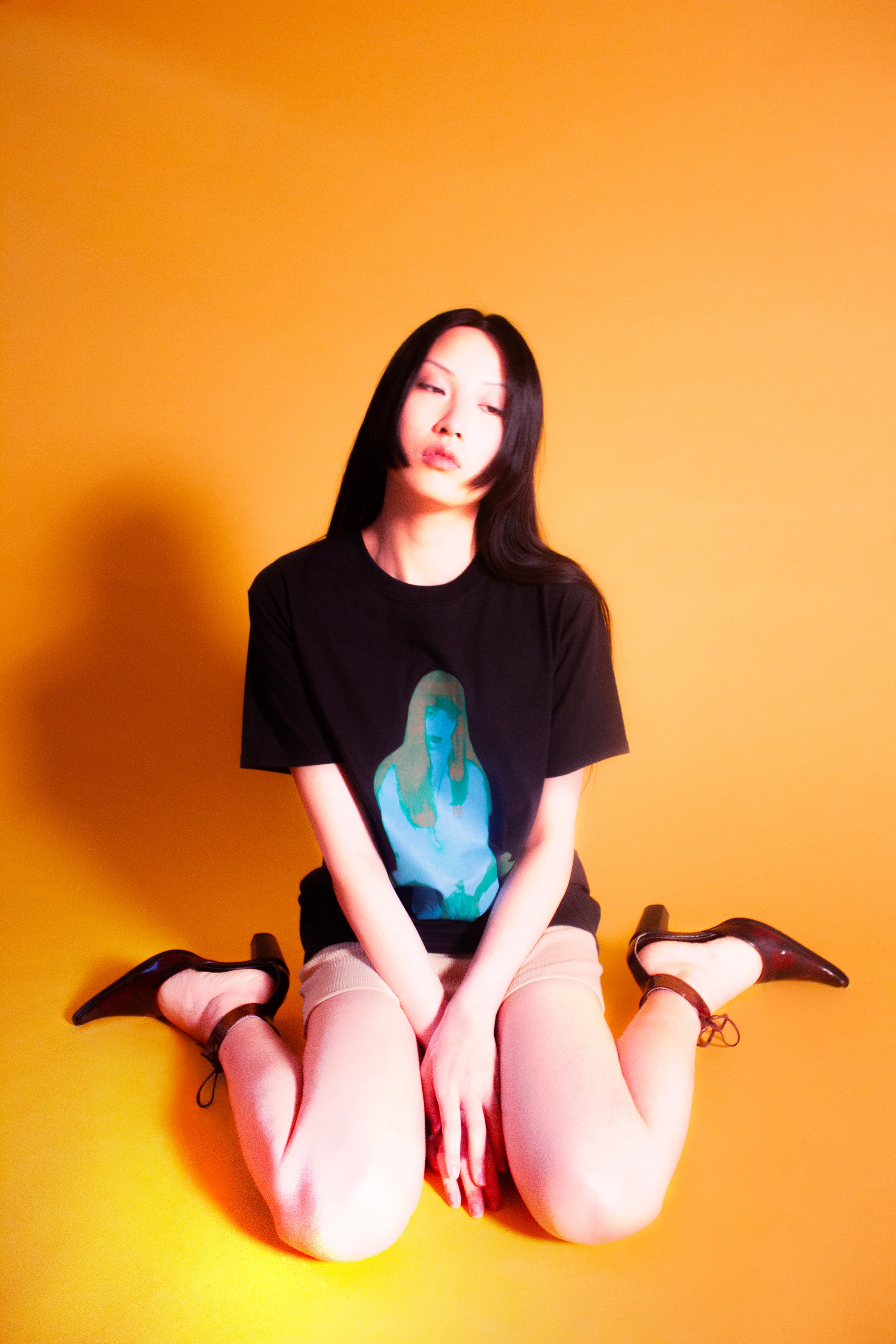 POiSON GiRL FRiEND (J-DIGS) x NTS GiRL FRiEND TEE – BLACK - Image 7