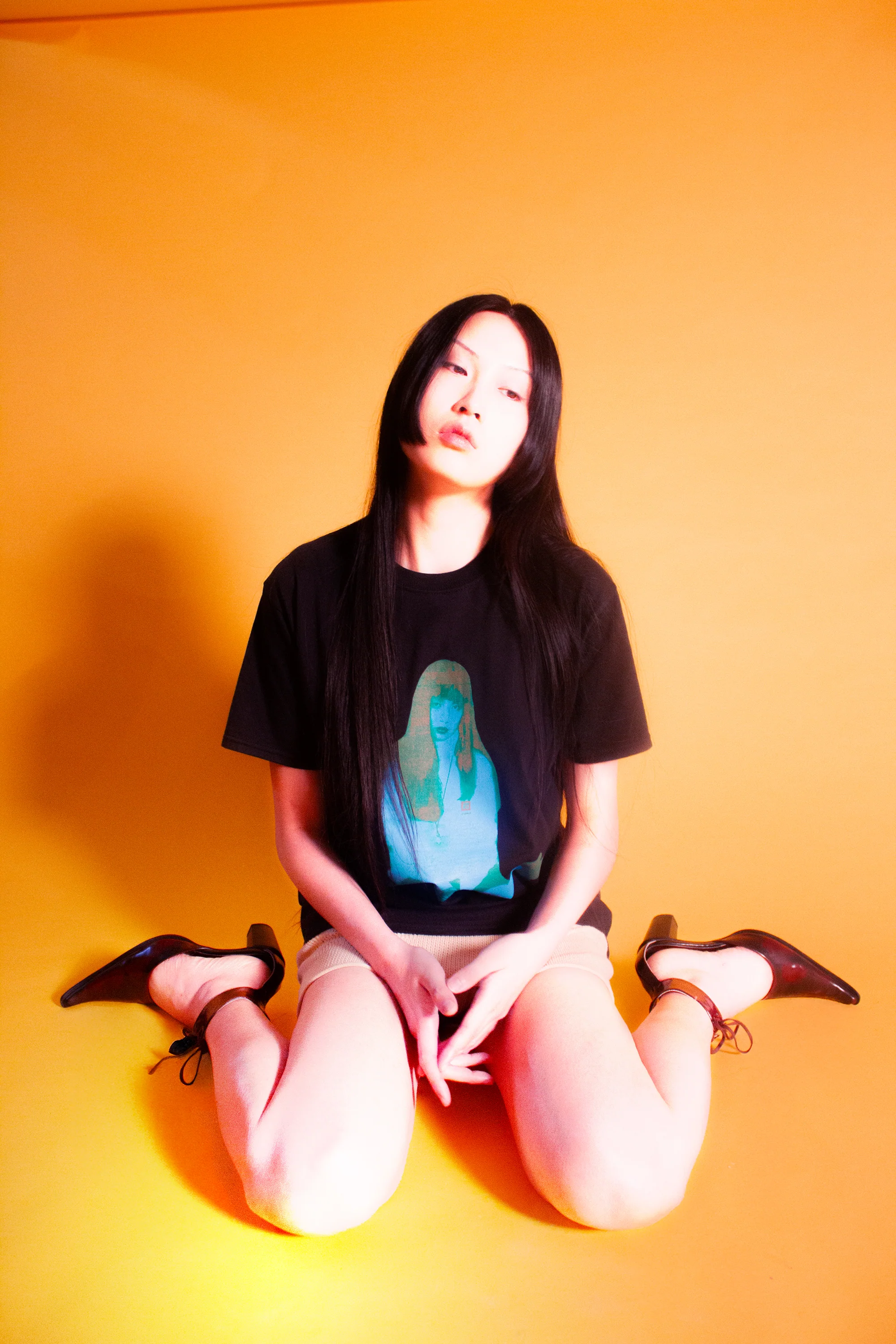 POiSON GiRL FRiEND (J-DIGS) x NTS GiRL FRiEND TEE – BLACK - Image 8