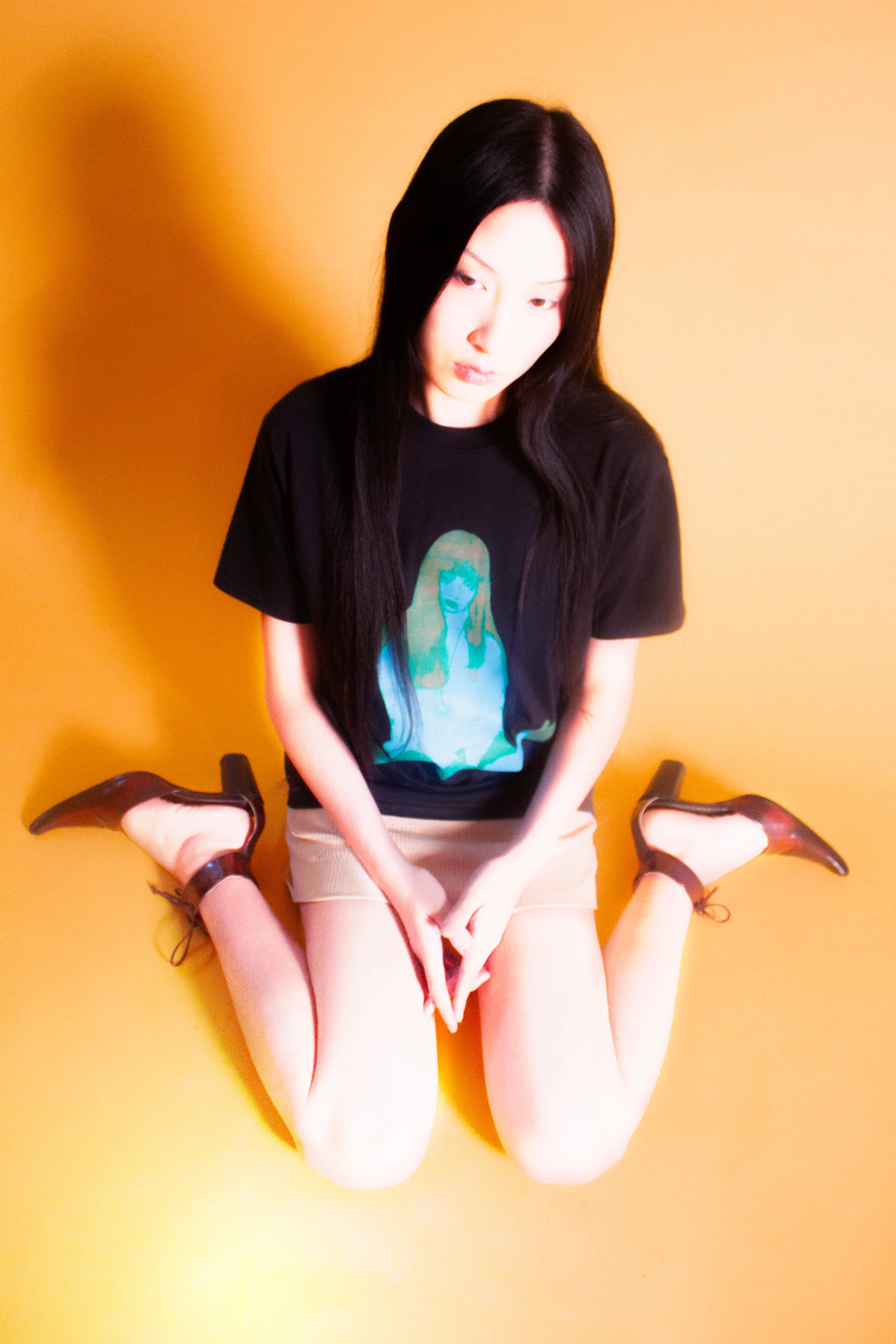 POiSON GiRL FRiEND (J-DIGS) x NTS GiRL FRiEND TEE – BLACK - Image 9