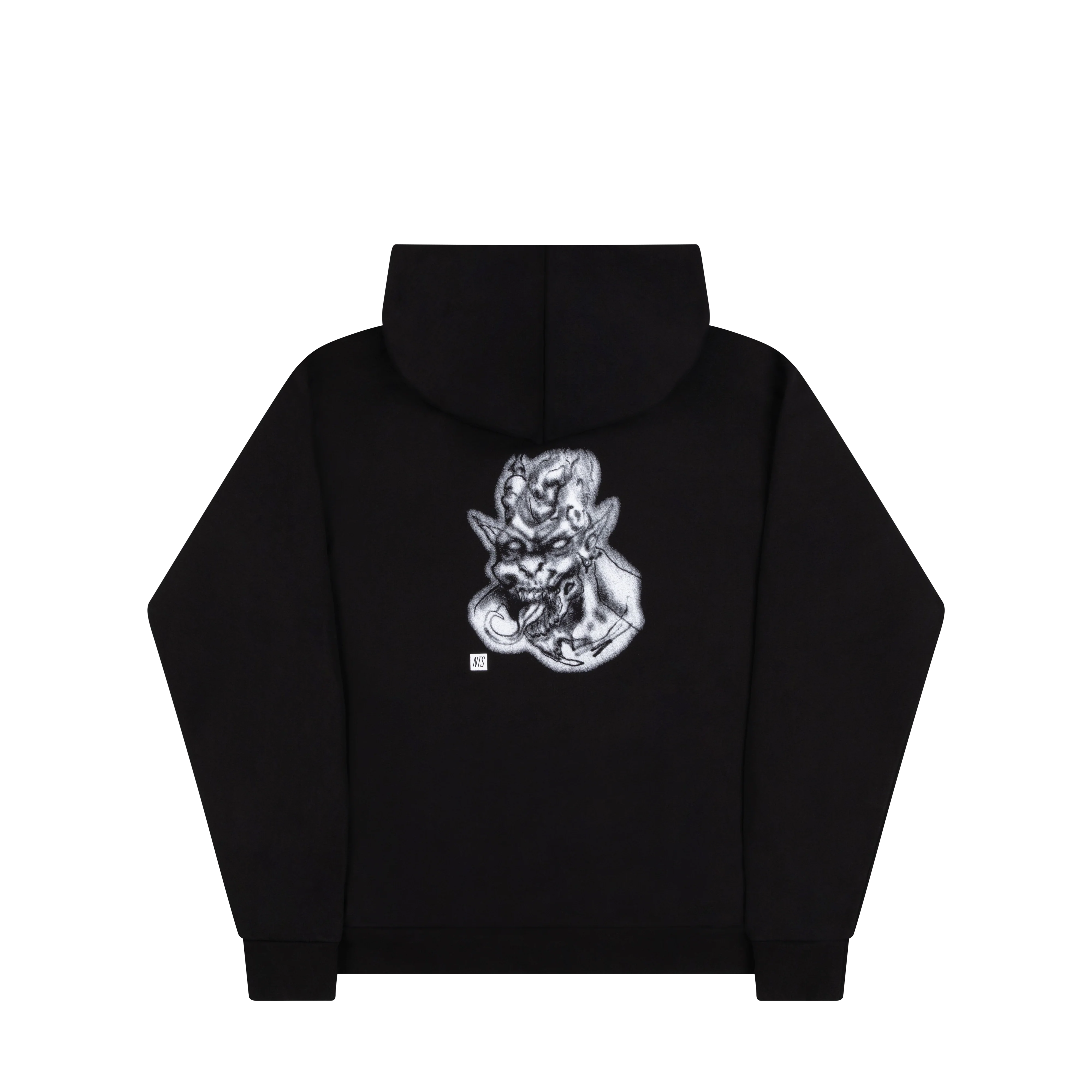 Spacebrat x NTS DIAMONDS HOODIE – BLACK