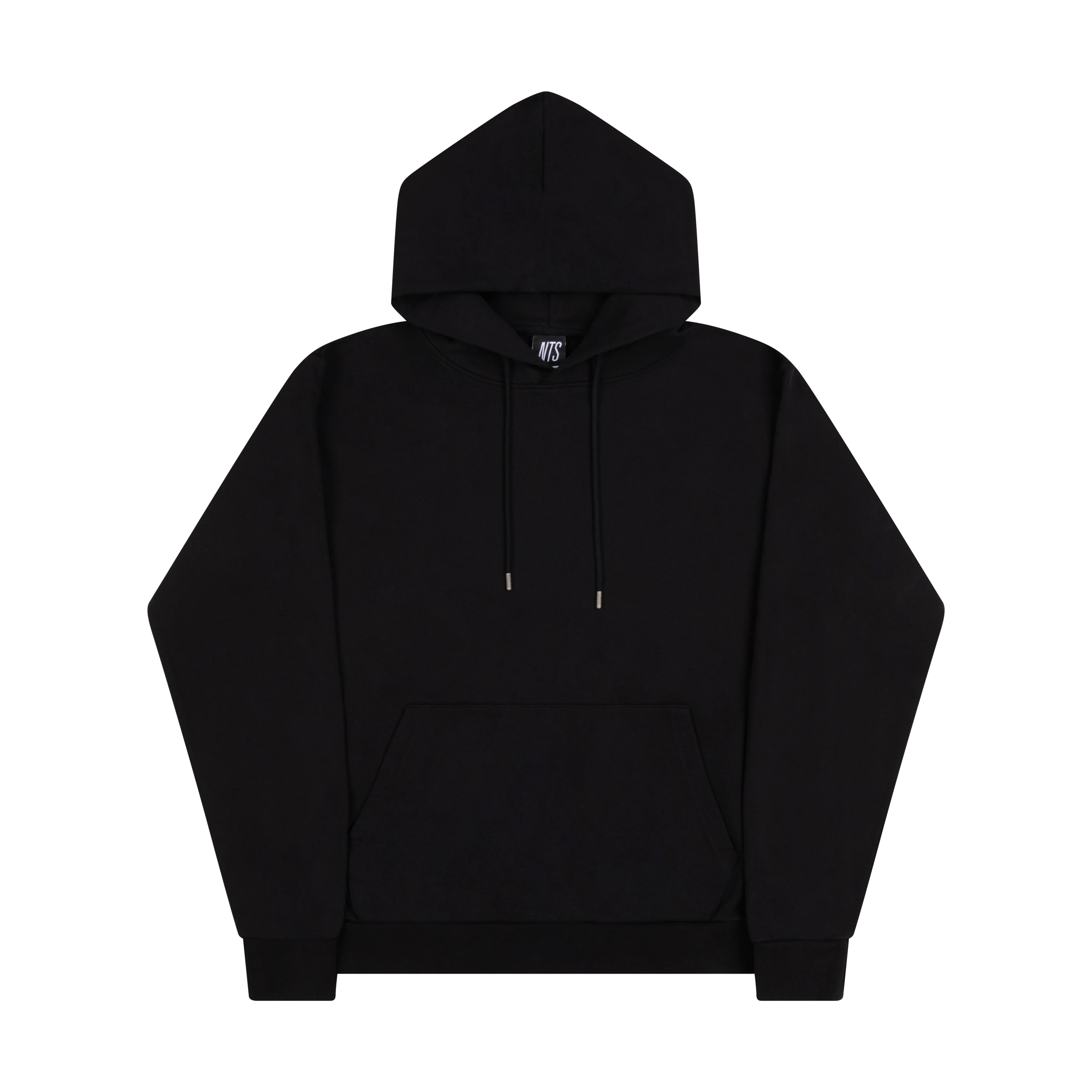 Spacebrat x NTS DIAMONDS HOODIE – BLACK - Image 3