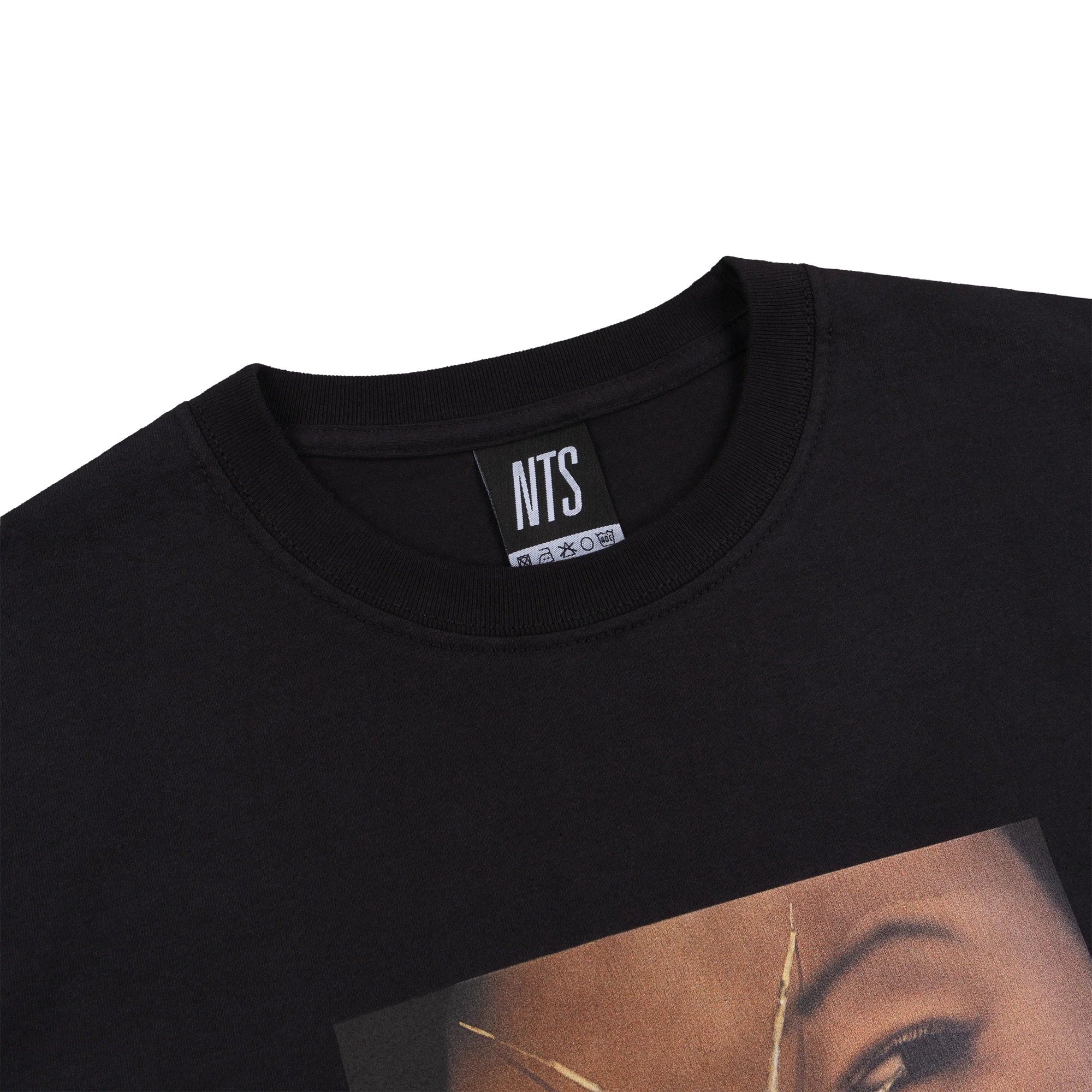 Spacebrat x NTS GLEAM TEE – BLACK - Image 4