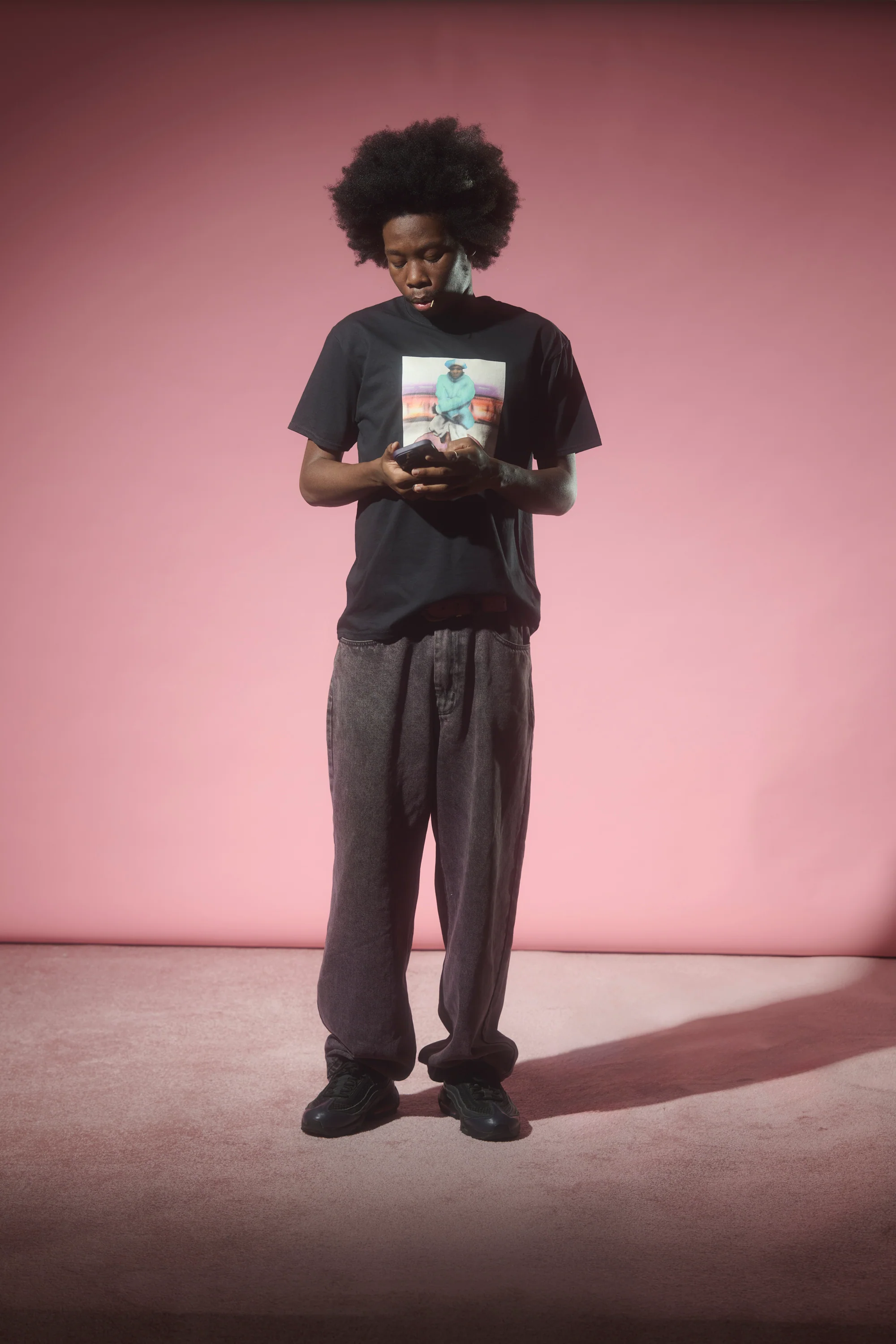 Spacebrat x NTS MY ROCK TEE – BLACK - Image 5