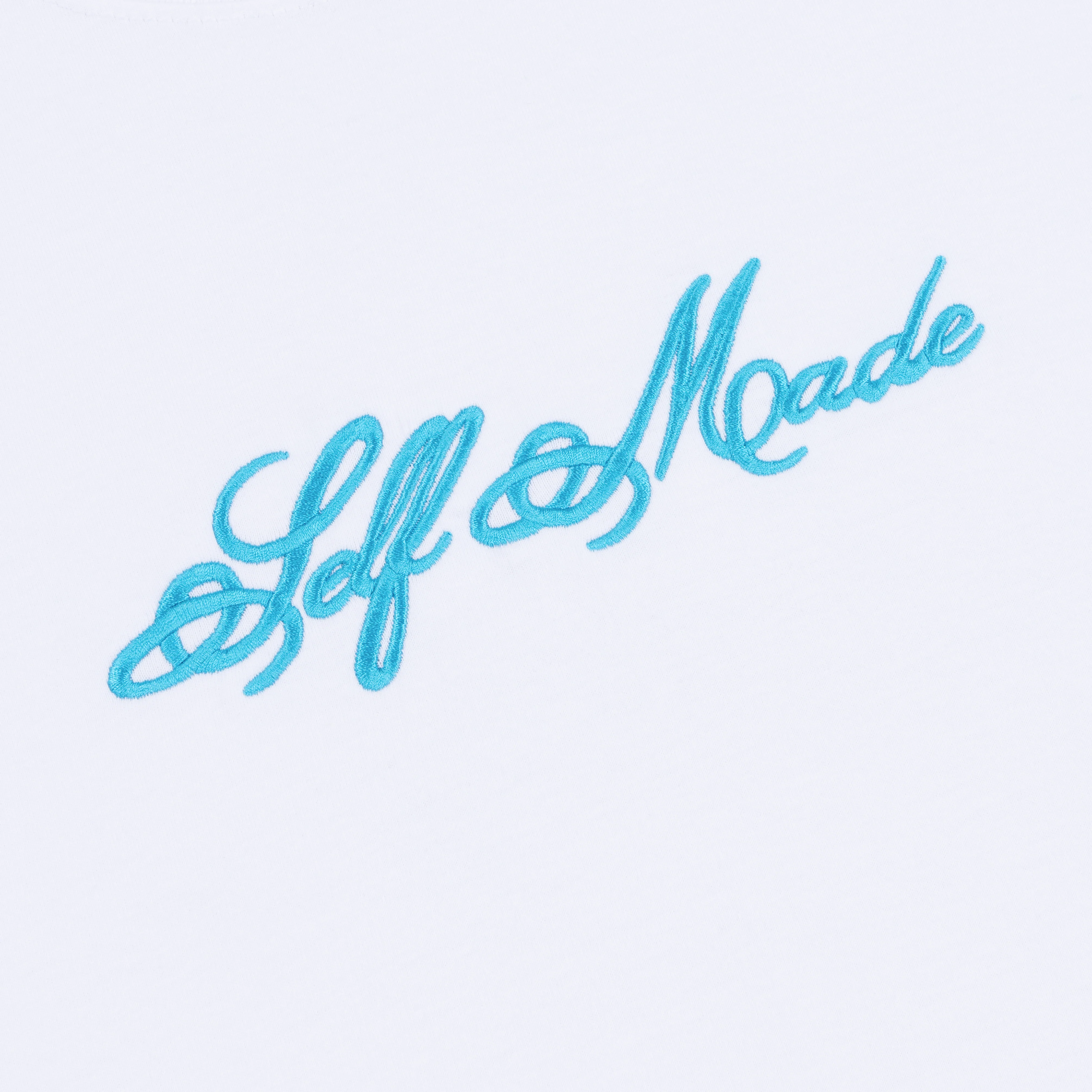Spacebrat x NTS SELF MADE TEE - BLUE - Image 2