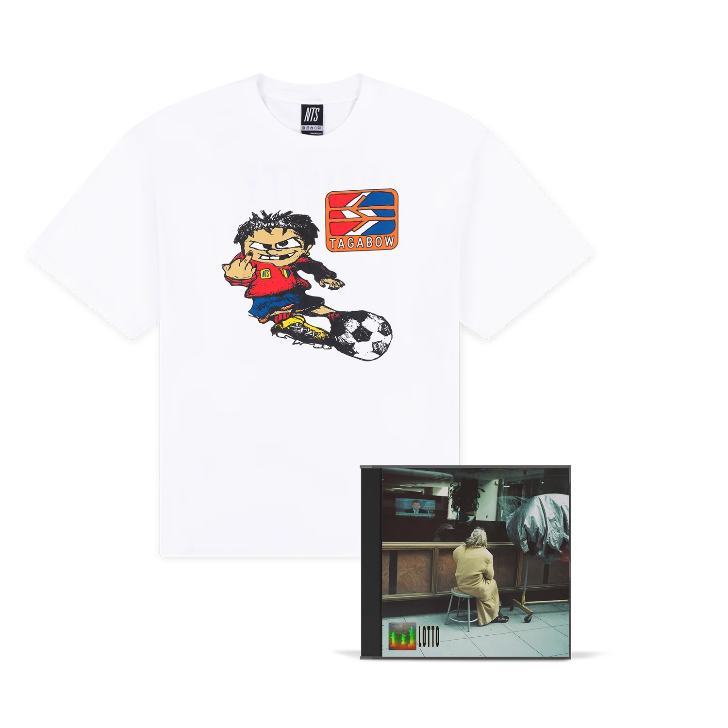 TAGABOW TEE + CD BUNDLE
