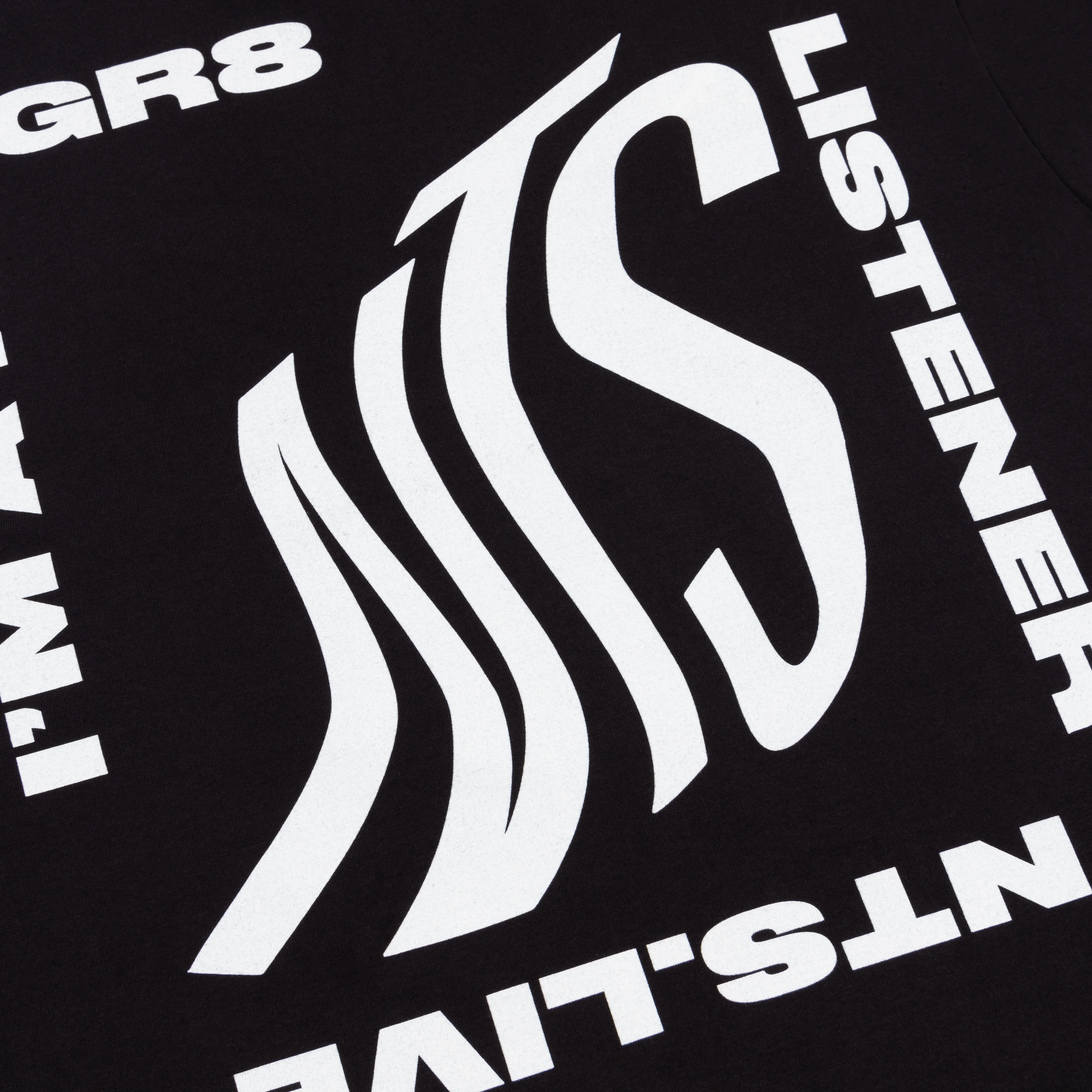 Warped Gr8 Listener T-Shirt - Black - Image 2