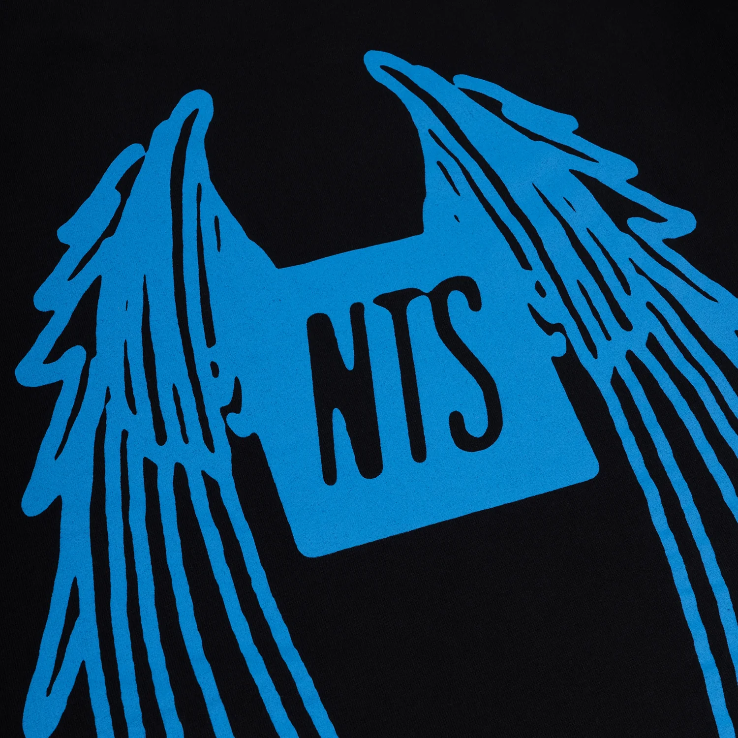 Wings Tee - Black - Image 3